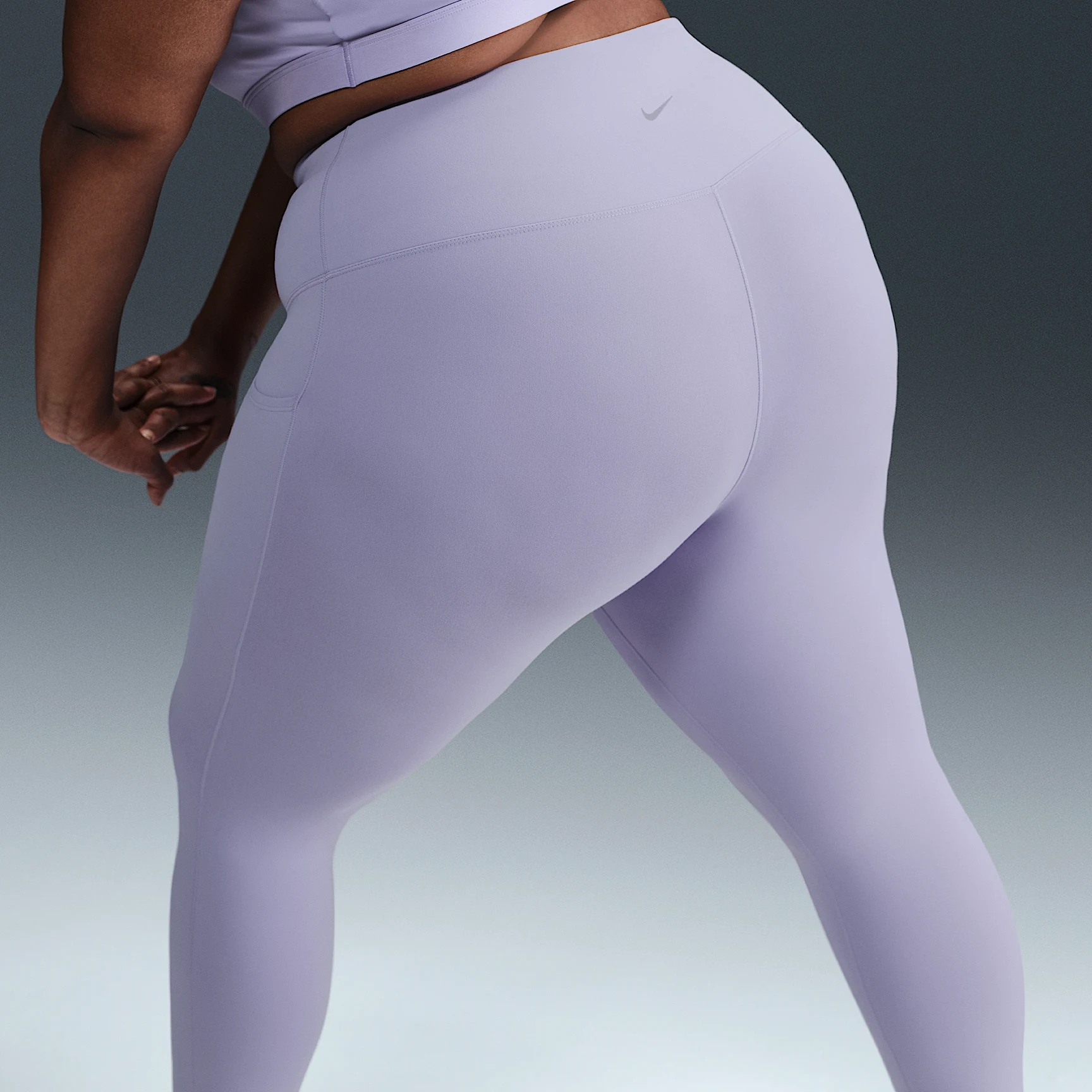 Nike One Women's High-Waisted 7/8 Leggings with Pockets (Plus Size)