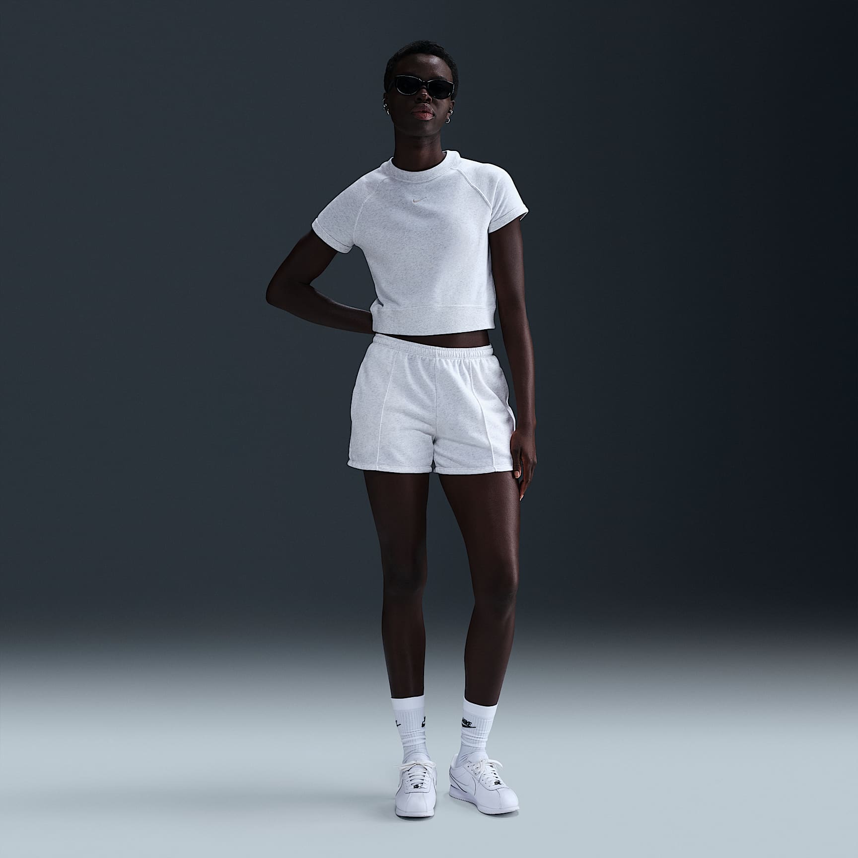 Nike Sportswear Chill Terry Women's Short-Sleeve French Terry Top