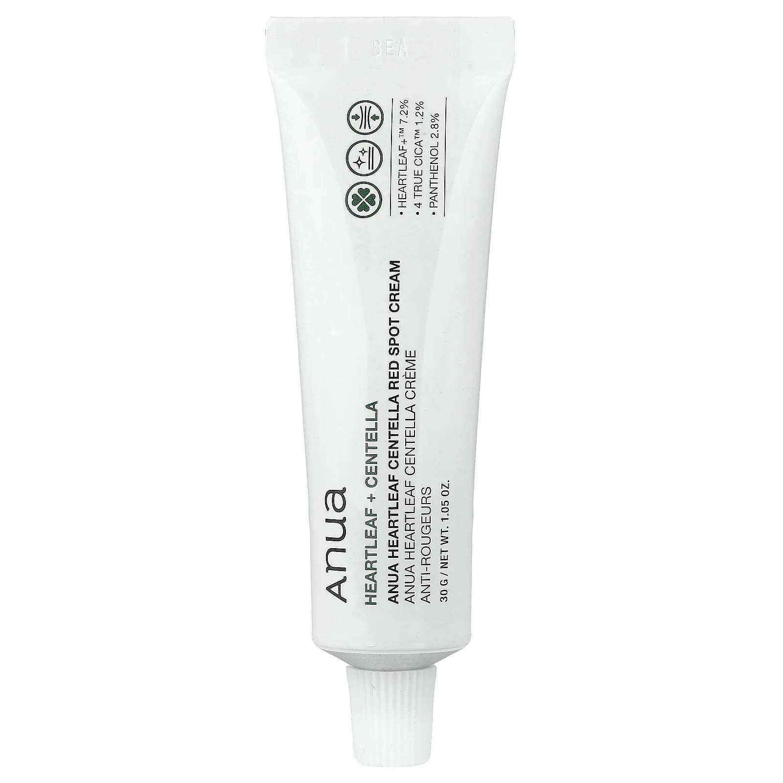 Anua, Heartleaf Centella, крем от красных пятен, 30 г (1,05 унции)