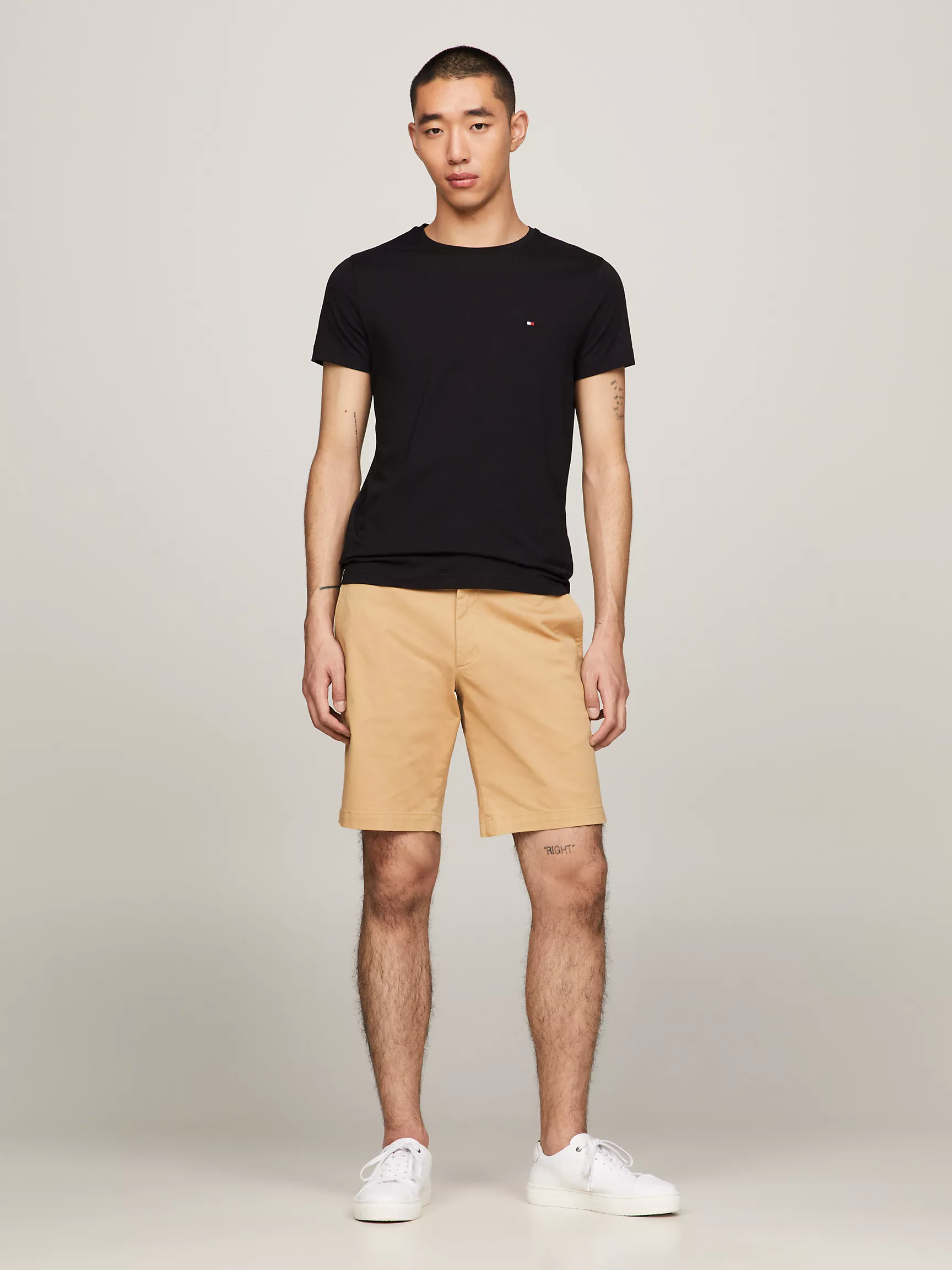 Мужская футболка Tommy Hilfiger, Футболка премиального качества сверхприталенного кроя