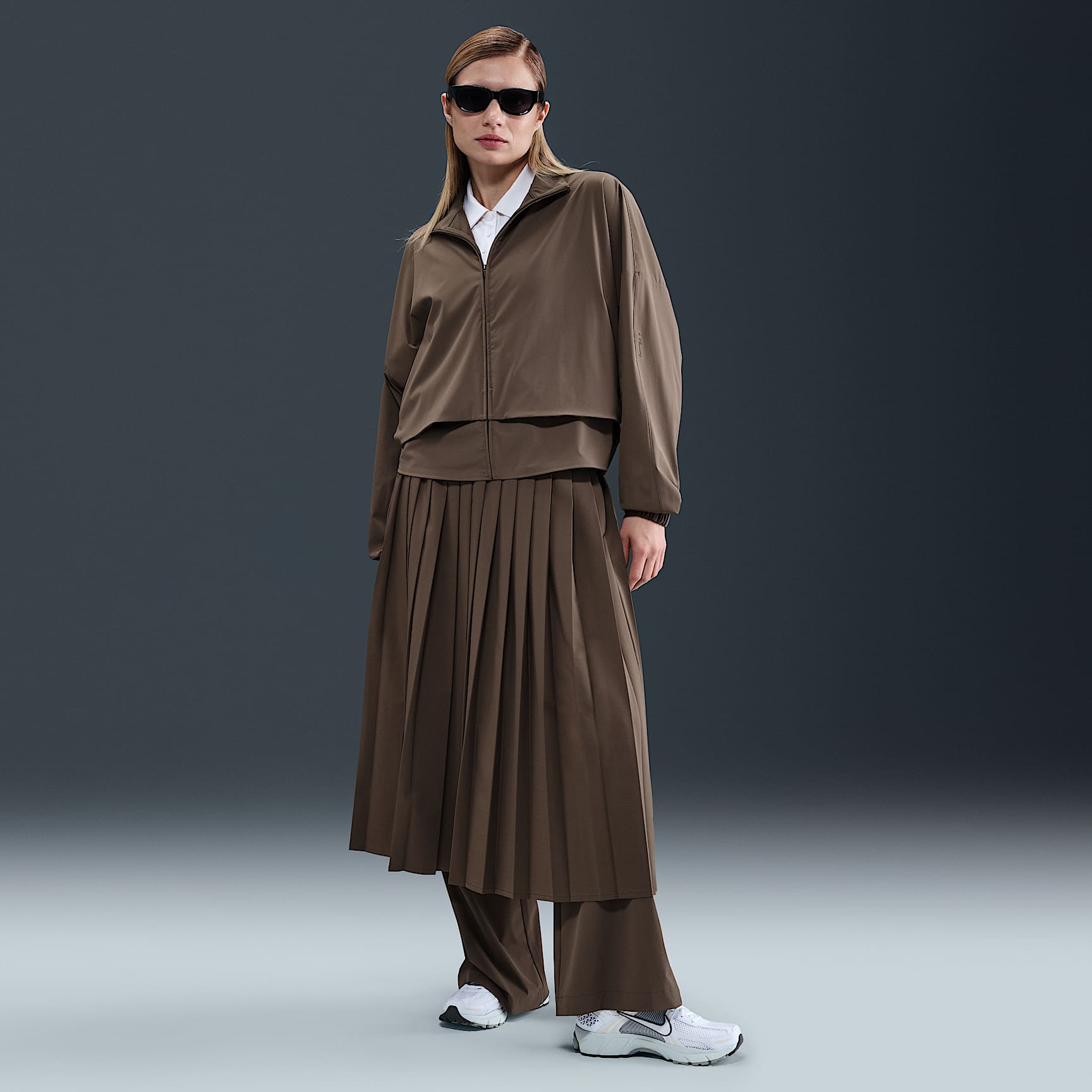 Nike 24.7 PerfectStretch Women's Dri-FIT Oversized Full-Zip Jacket