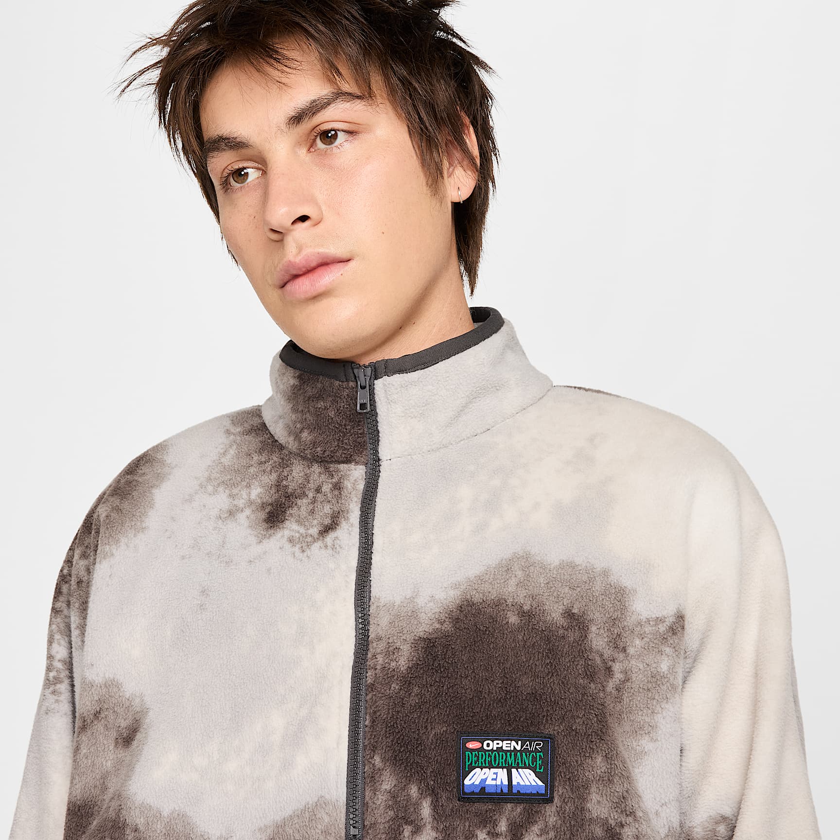 Nike Club Men's 1/2-Zip Pullover Long-Sleeve Top