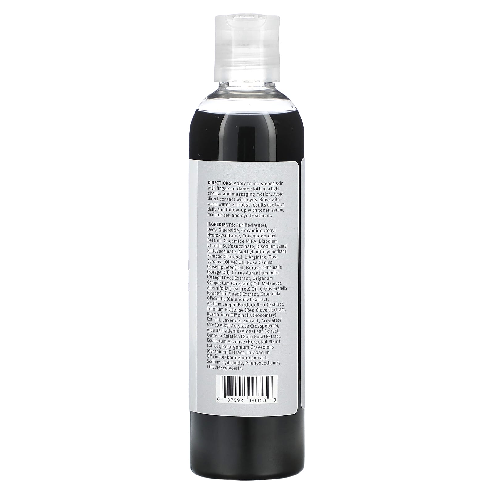 Reviva Labs, Очищающий гель с бамбуковым углем, 236 мл (8 жидк. Унций)