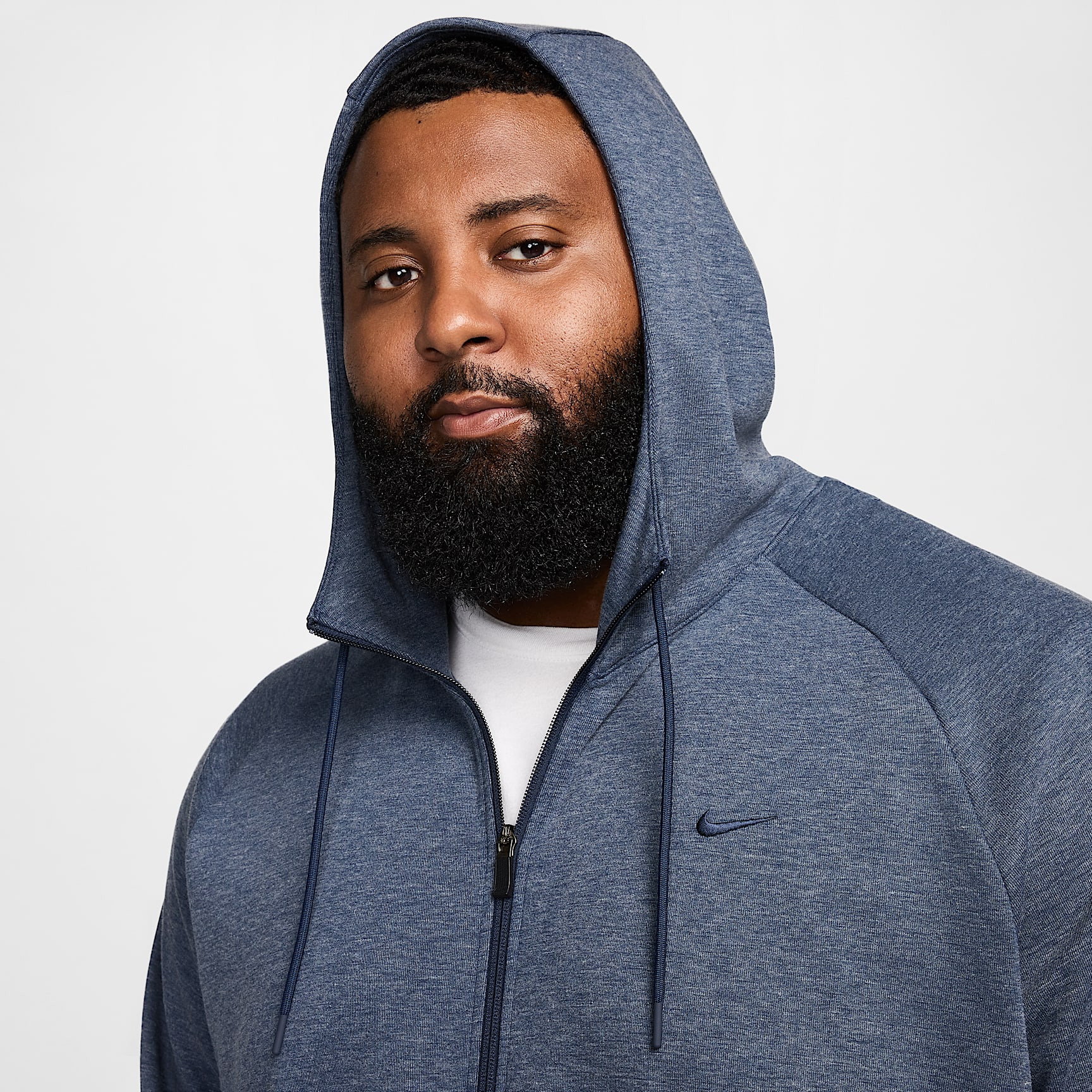 Nike Primary Fleece Men's Dri-FIT UV Full-Zip Performance Hoodie