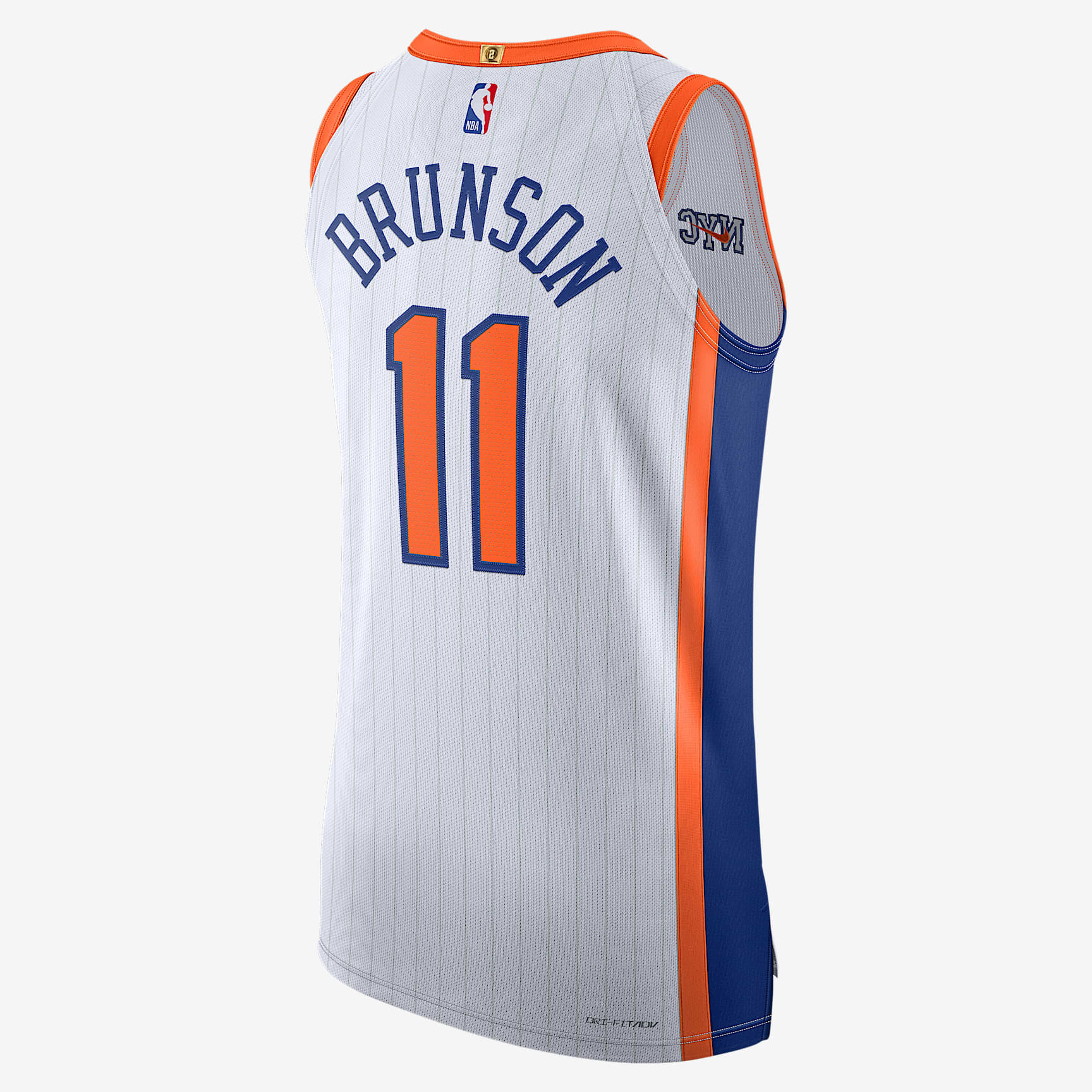 Jalen Brunson New York Knicks 2024/25 City Edition Men's Nike Dri-FIT ADV NBA Authentic Jersey