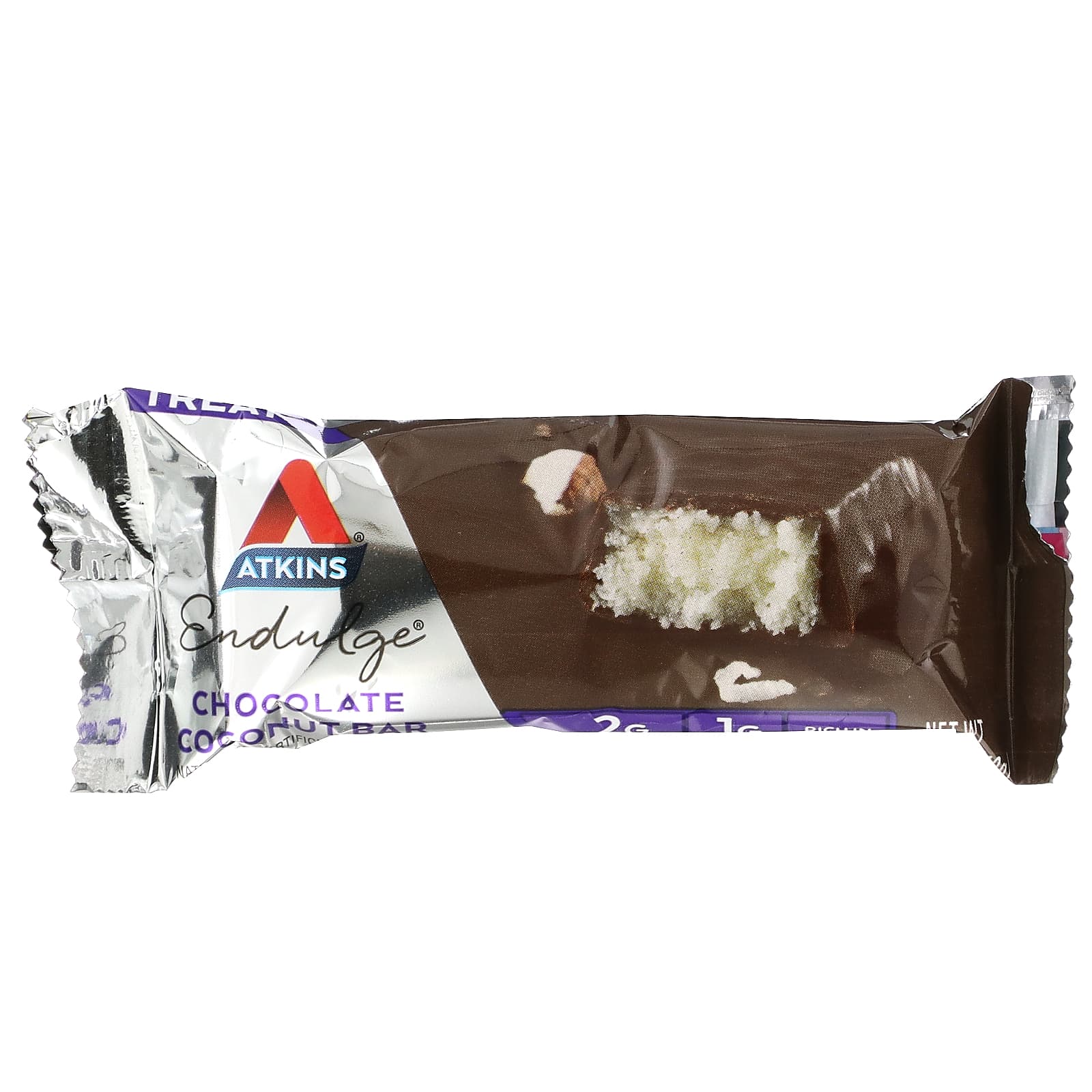 Atkins, Endulge, шоколадные батончики с кокосом, 5 батончиков, 40 г каждый