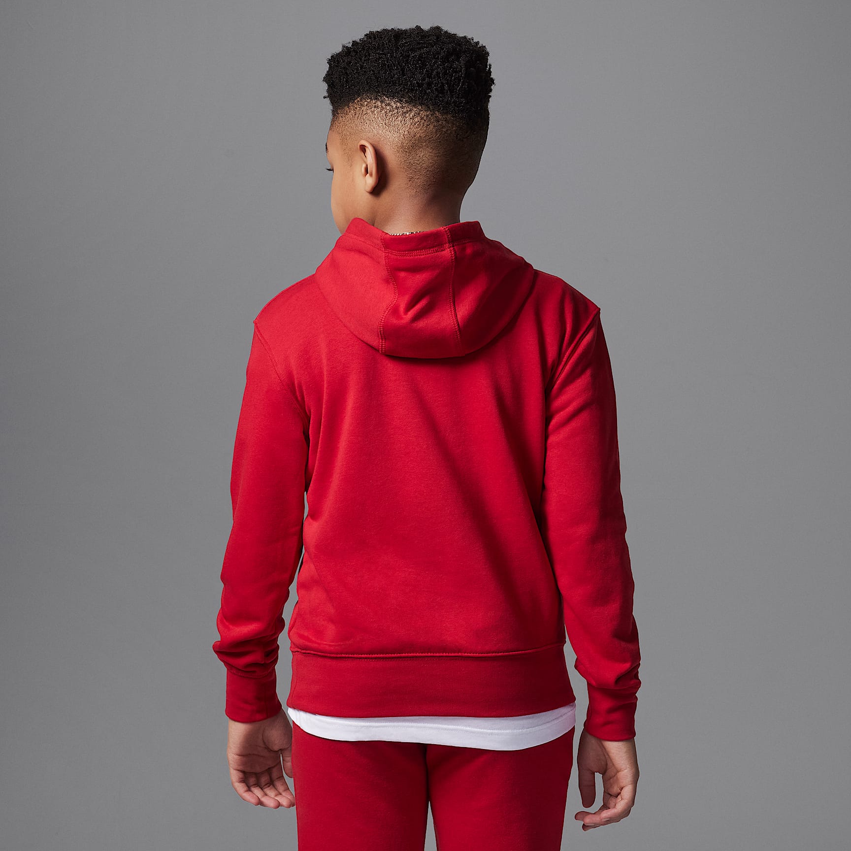 Jordan Dri-FIT Sport Big Kids' Crossover Pullover Hoodie