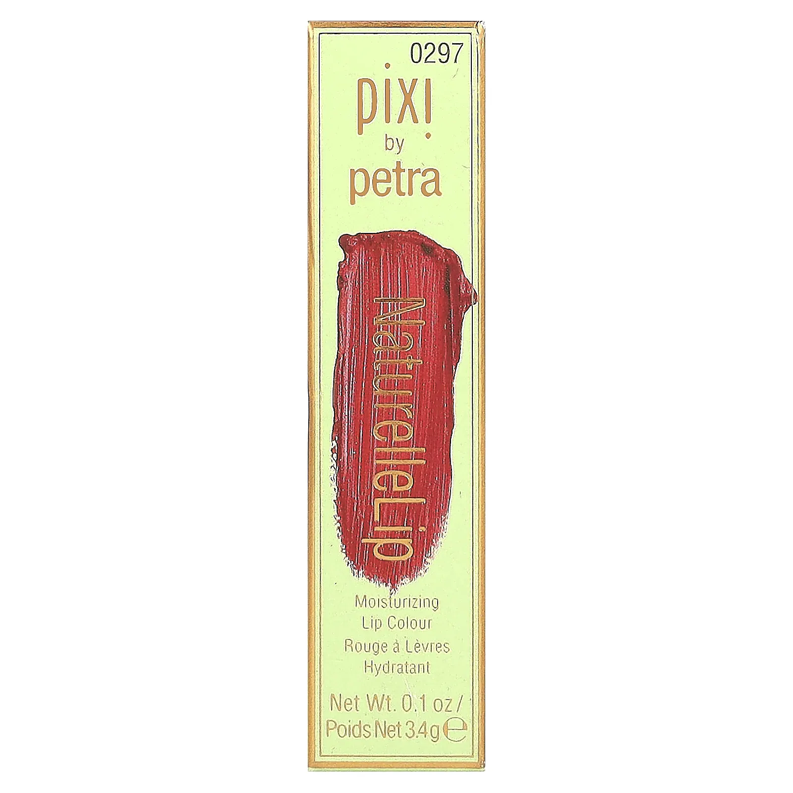 Pixi Beauty, NaturelleLip, увлажняющая губная помада, оттенок 0297 «Примула», 3,4 г (0,1 унции)
