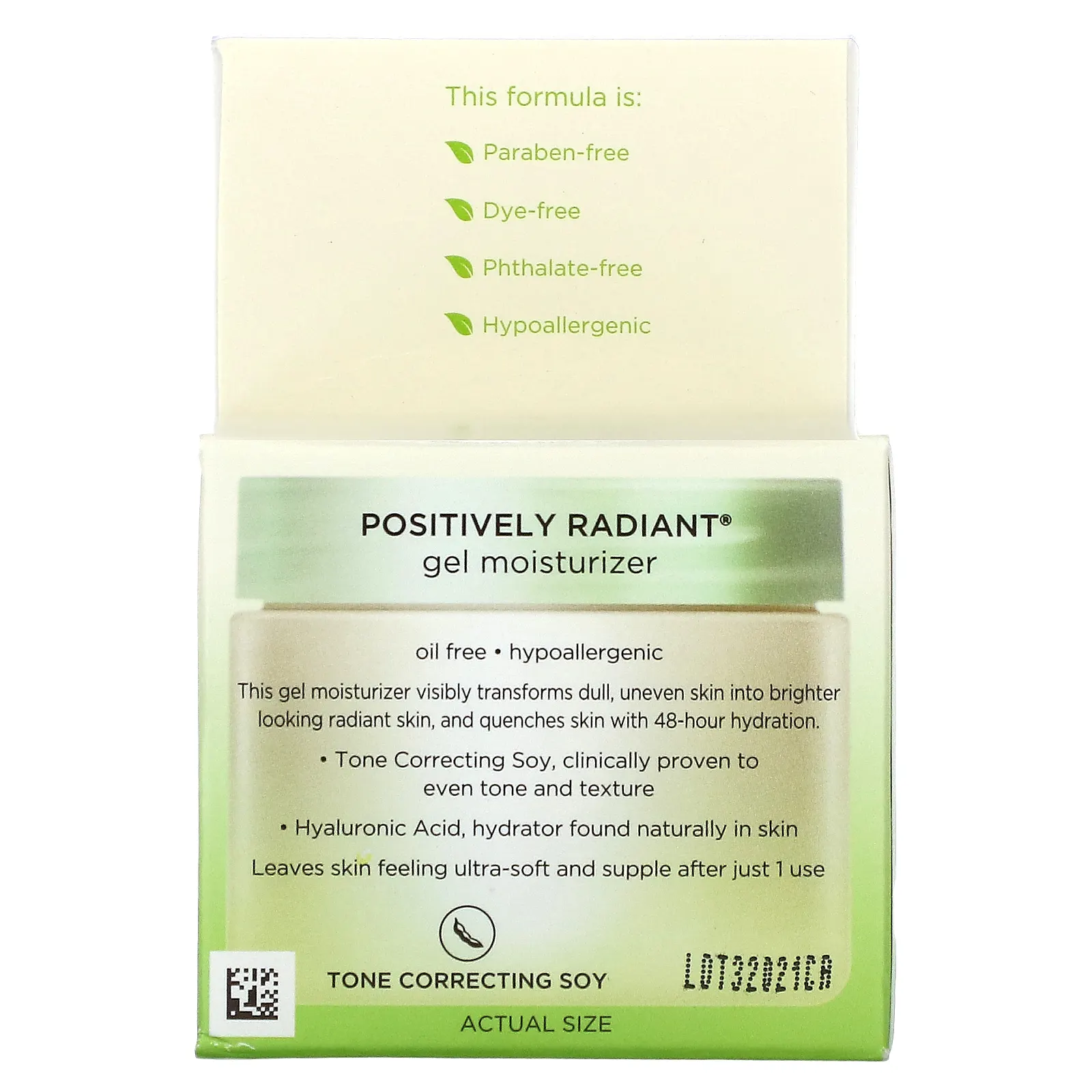 Aveeno, Positively Radiant, увлажняющий гель, 48 г (1,7 унции)