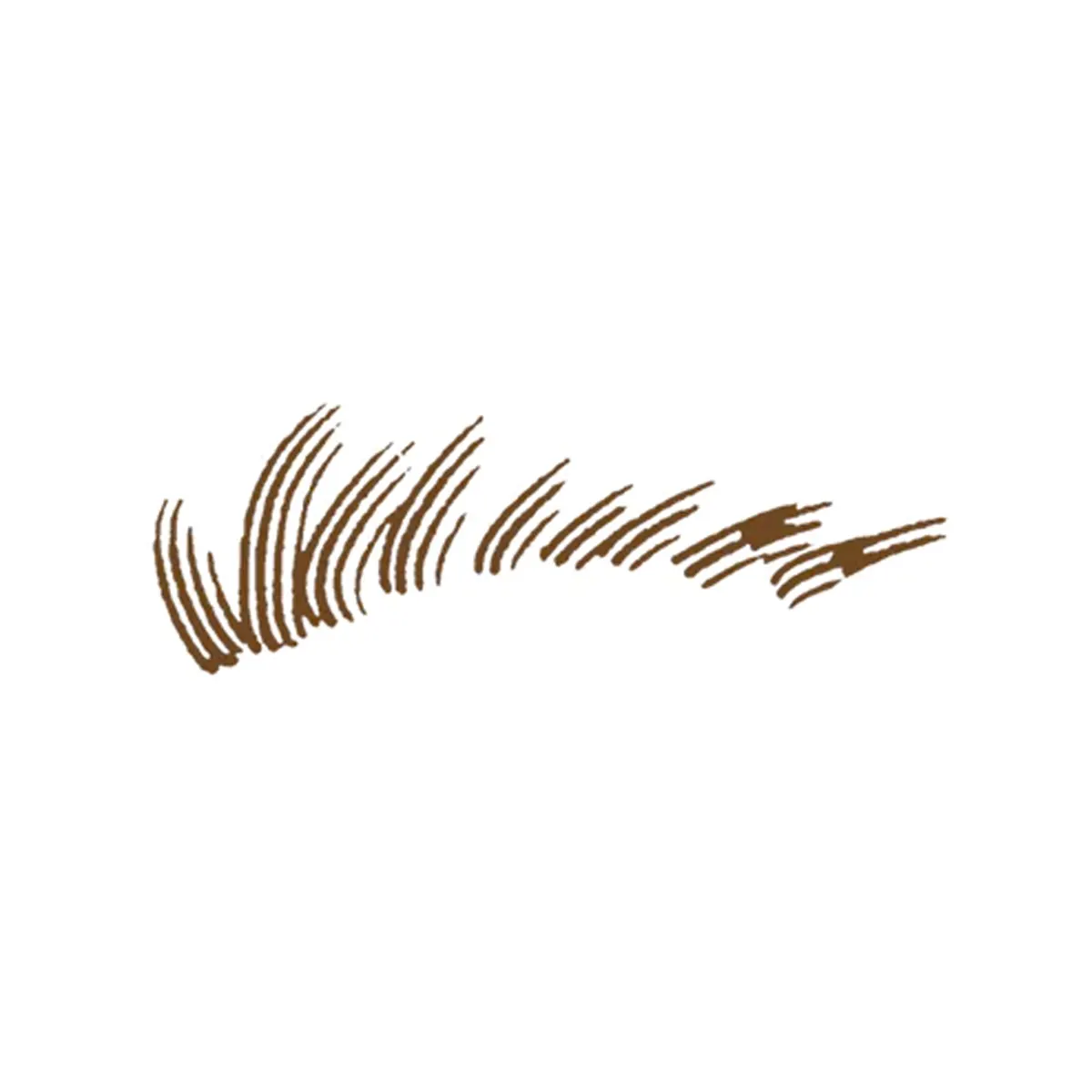 J.Cat Beauty, Ручка для контурирования бровей с 4 кончиками, коричневая, 1,5 г (0,05 унции)