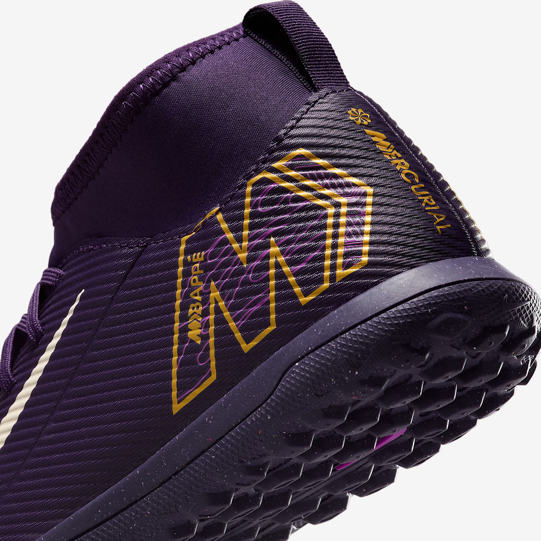 Nike Jr. Mercurial Superfly 10 Club "Kylian Mbappé" Big Kids' TF High-Top Soccer Shoes