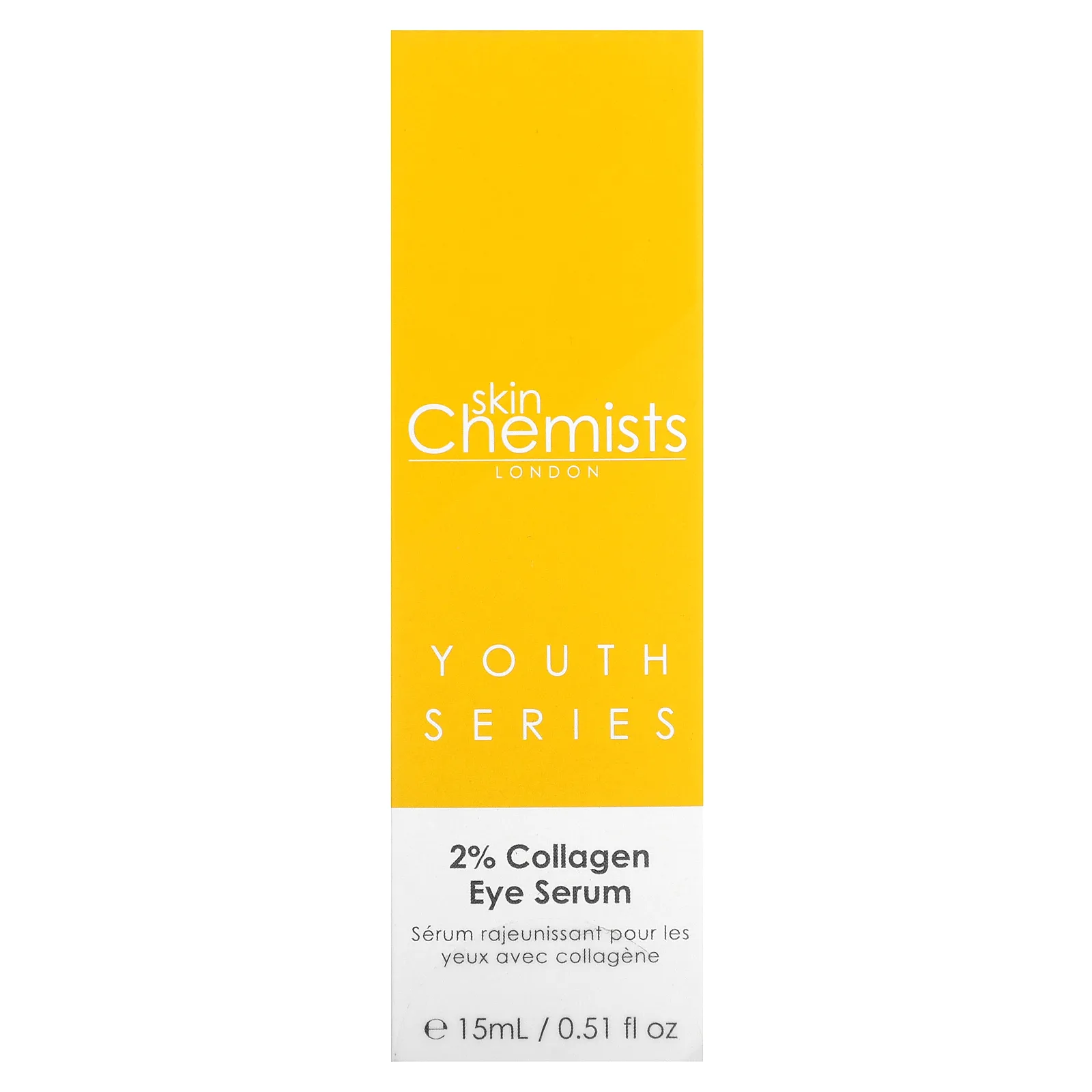 skinChemists, Youth Series, сыворотка для кожи вокруг глаз с 2% коллагеном, 15 мл (0,51 жидк. унции)