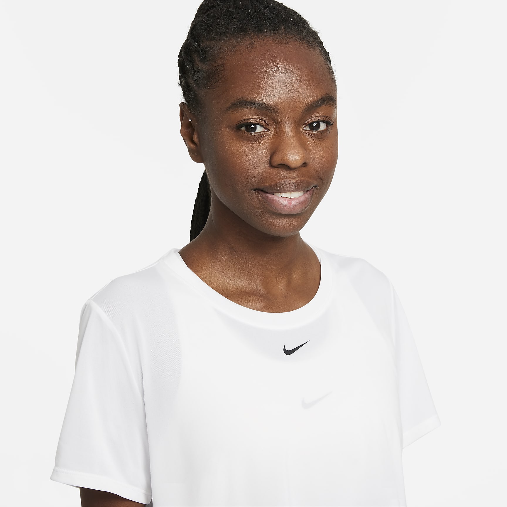 Nike Dri-FIT One Women's Standard Fit Short-Sleeve Cropped Top