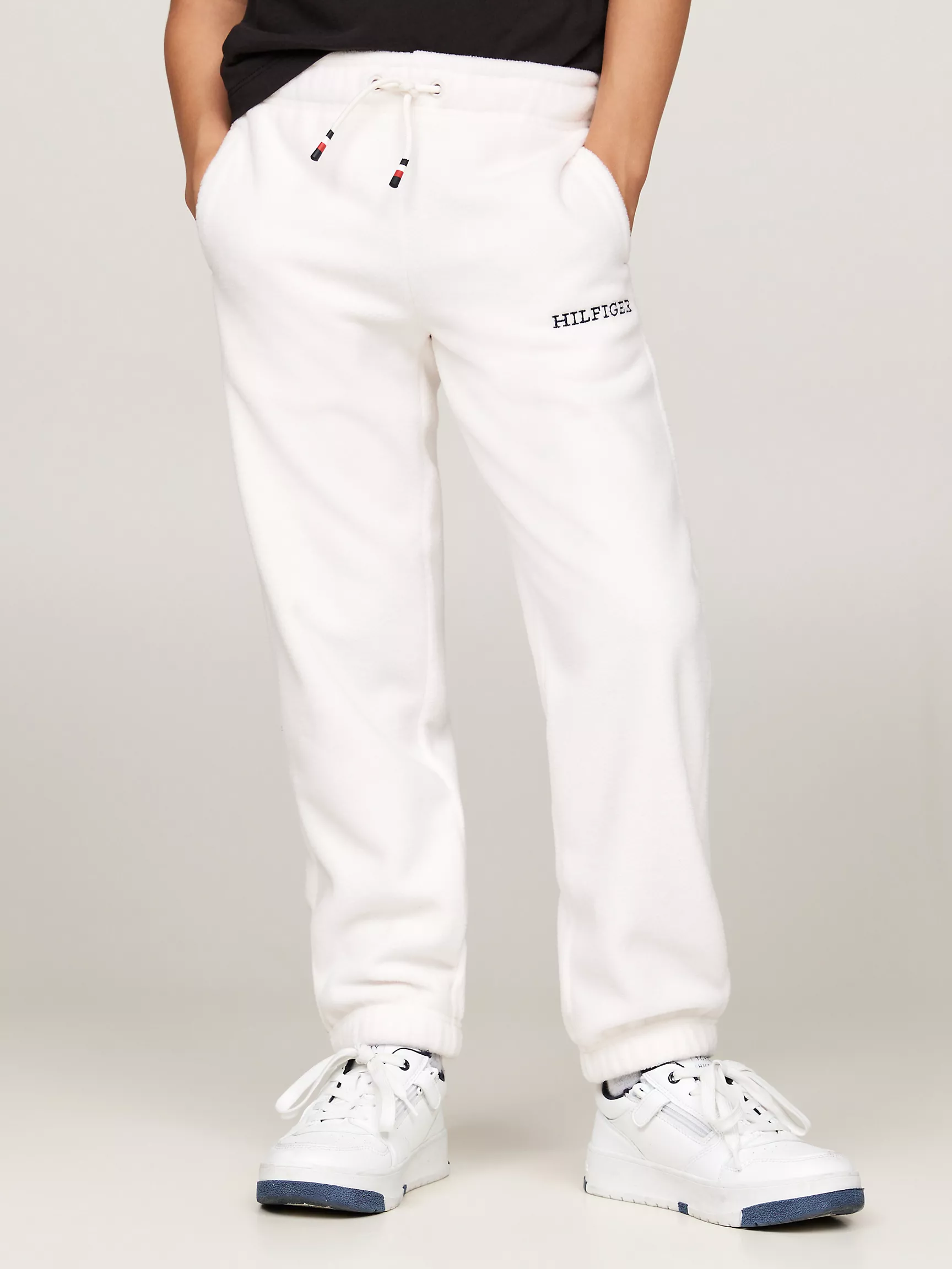 Брюки Tommy Hilfiger для мальчиков и девочек, Детские спортивные штаны из флиса с логотипом