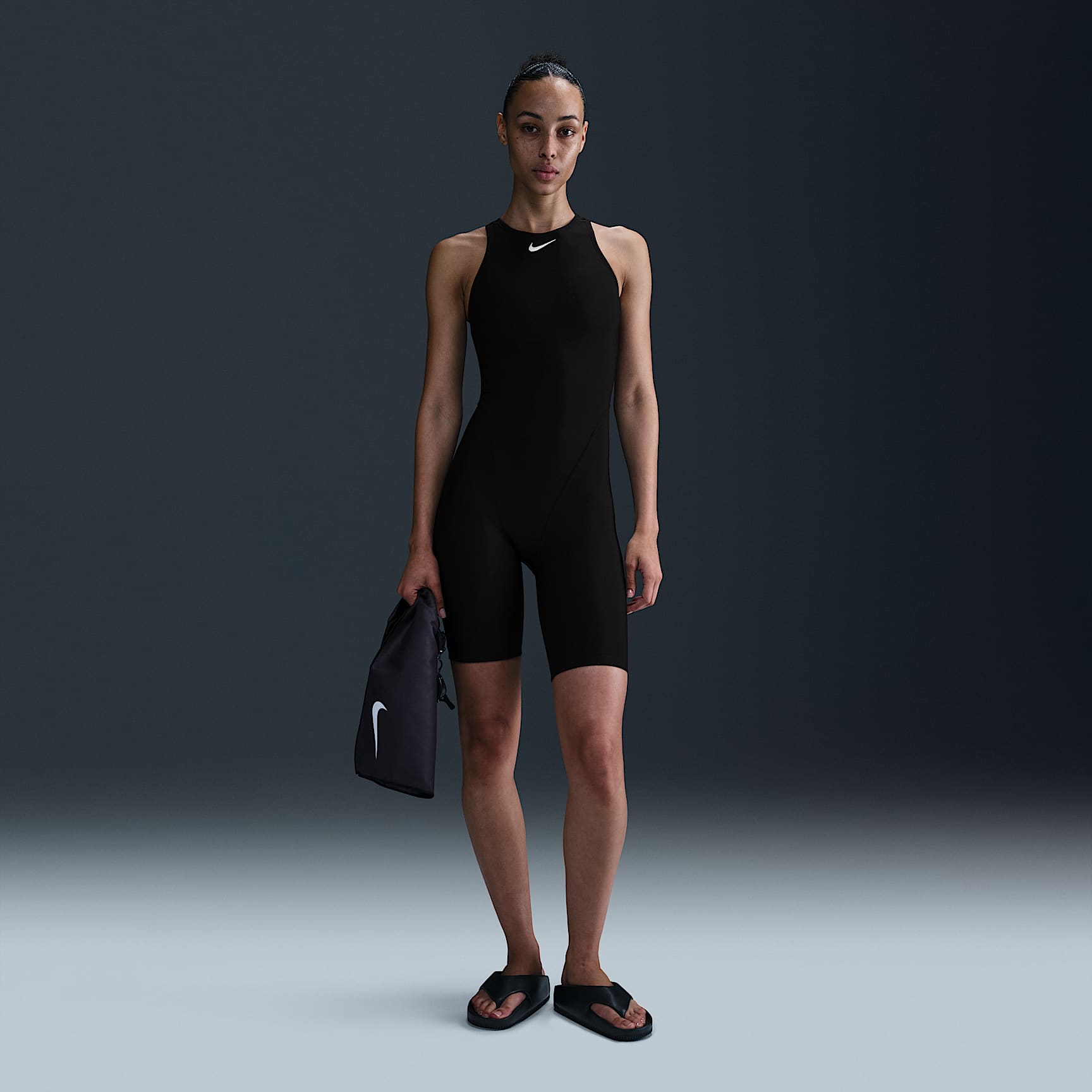Nike Swim HydraStrong Women's High-Neck Legsuit