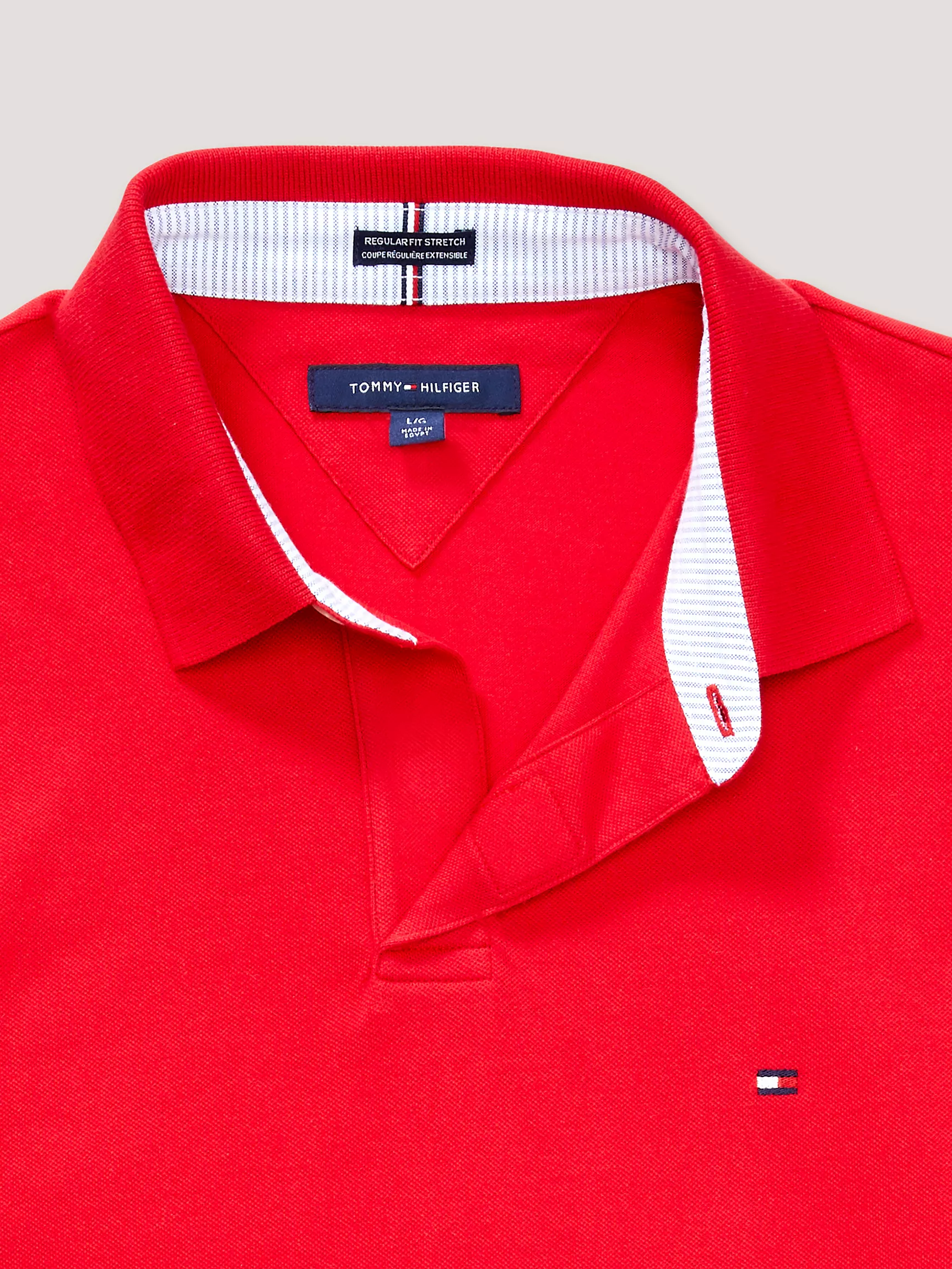 Мужское поло Tommy Hilfiger, Классическое эластичное поло