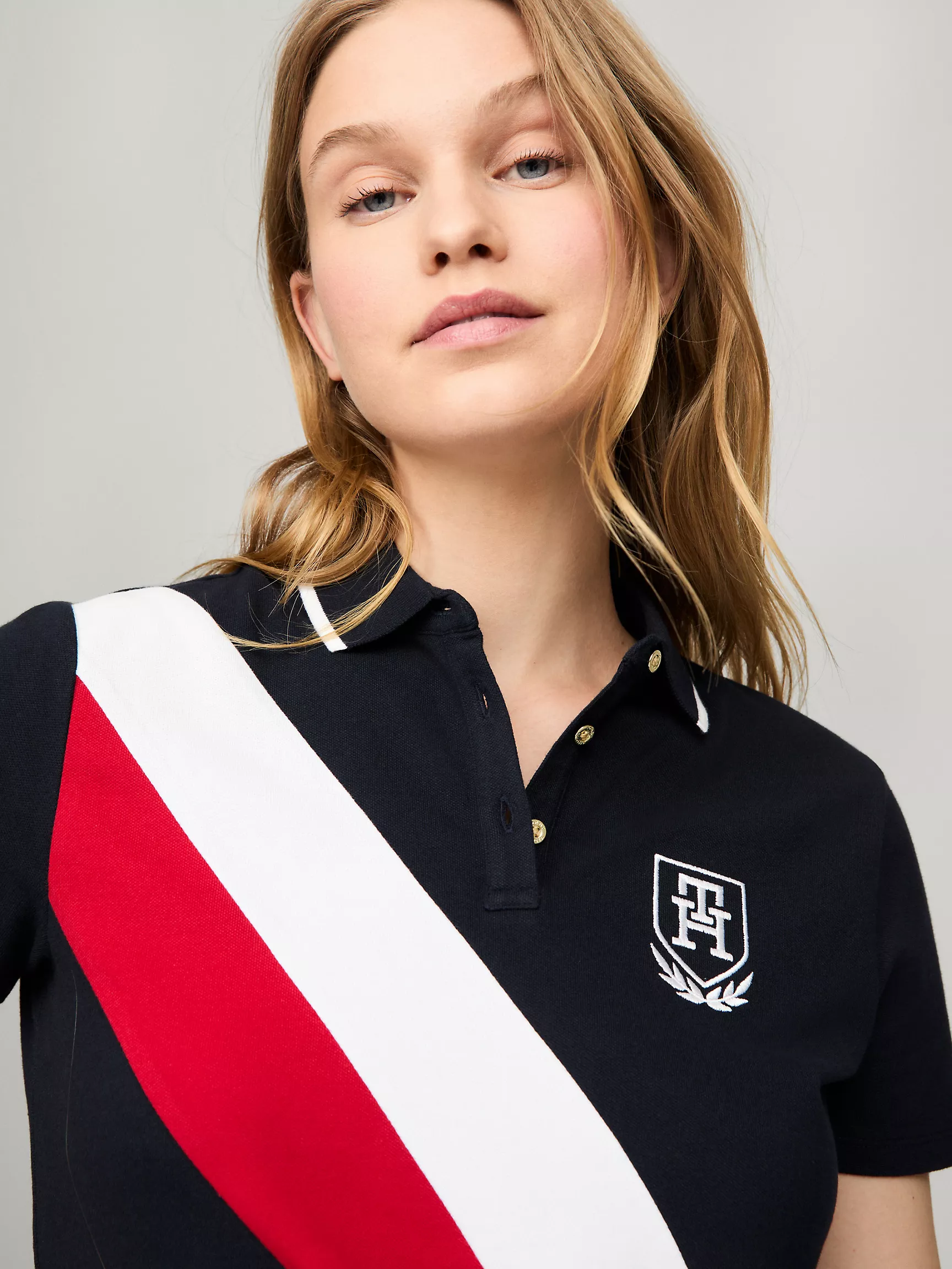 Женское платье Tommy Hilfiger, Поло-платье с полосками Banner