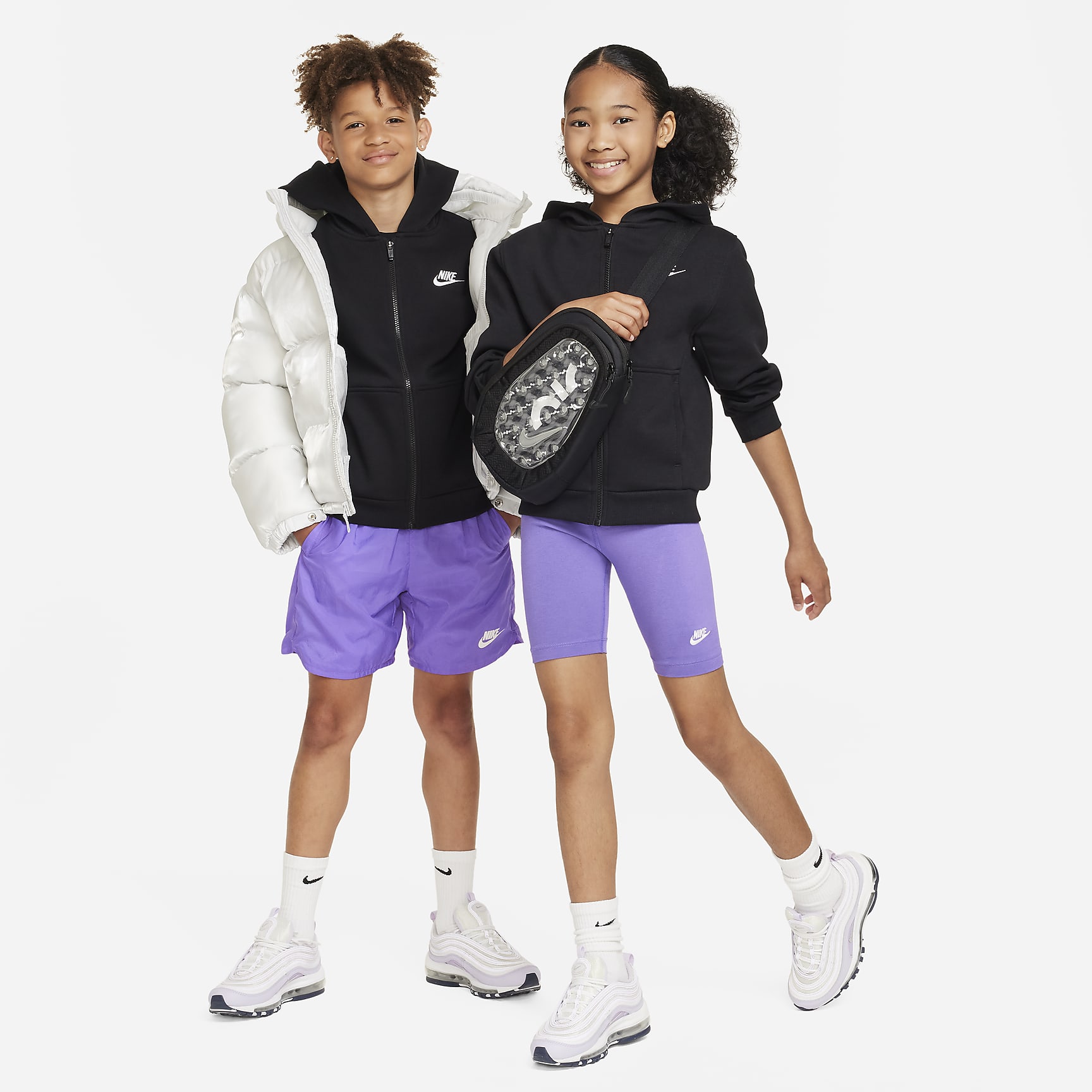 Nike Sportswear Club Fleece Big Kids' Full-Zip Hoodie