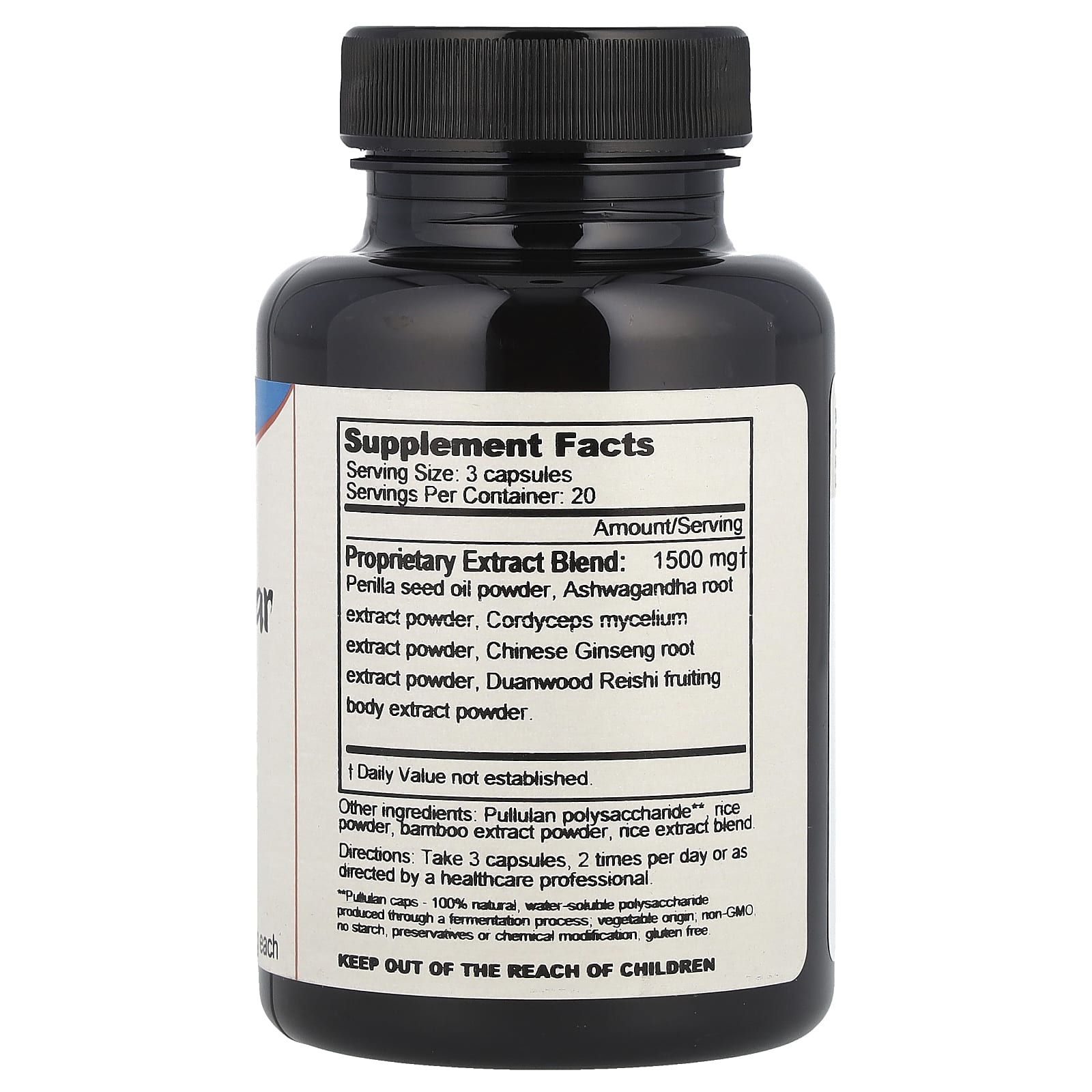 Dragon Herbs, Perilla Clear, 500 мг, 60 вегетарианских капсул