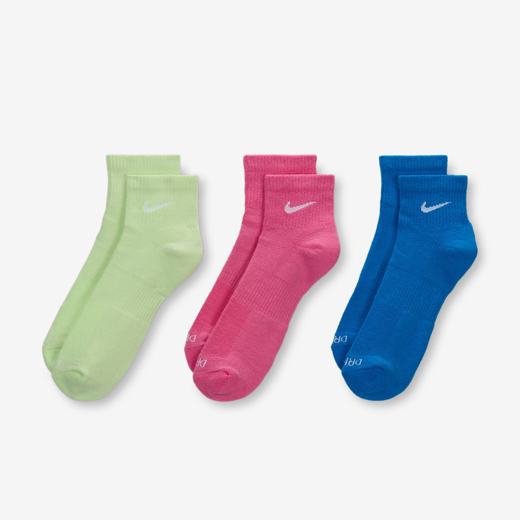 Nike Everyday Plus Cushioned Training Ankle Socks (3 Pairs)