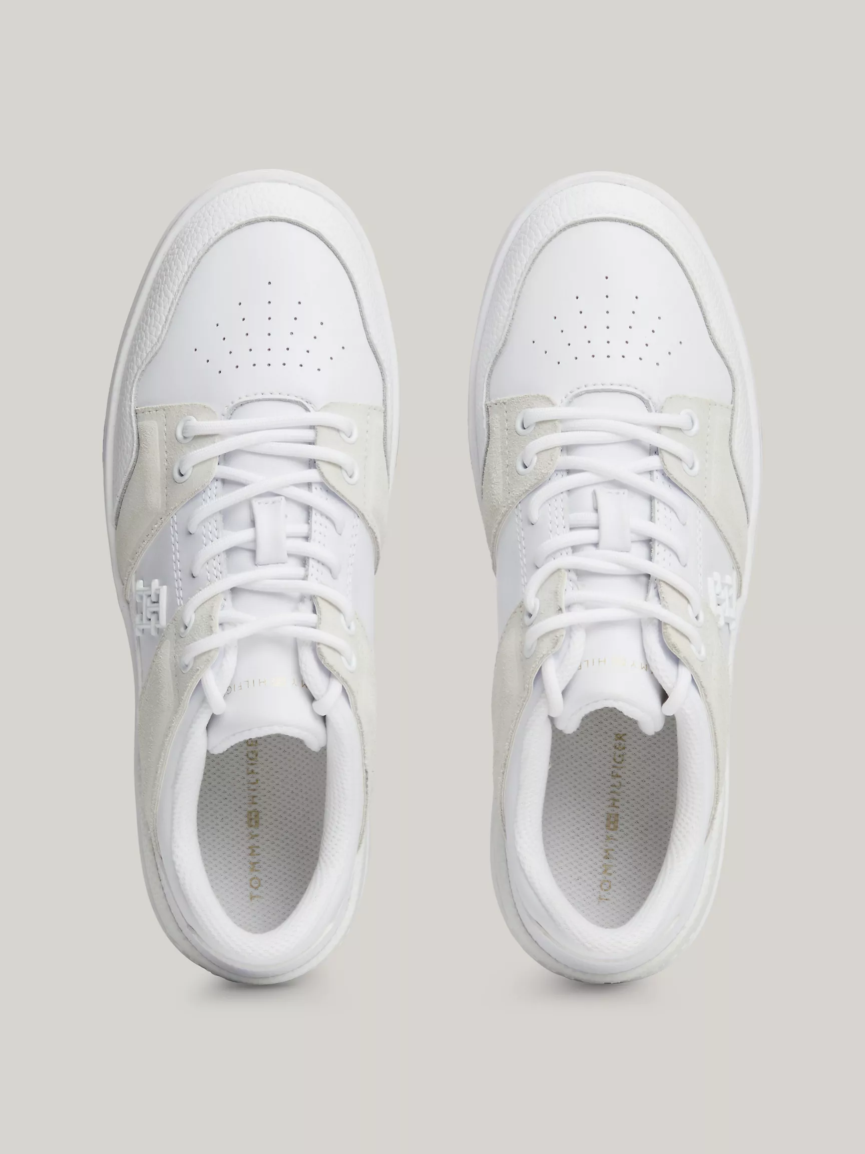 Женские кроссовки Tommy Hilfiger, Кожаные кроссовки с разноцветными вставками