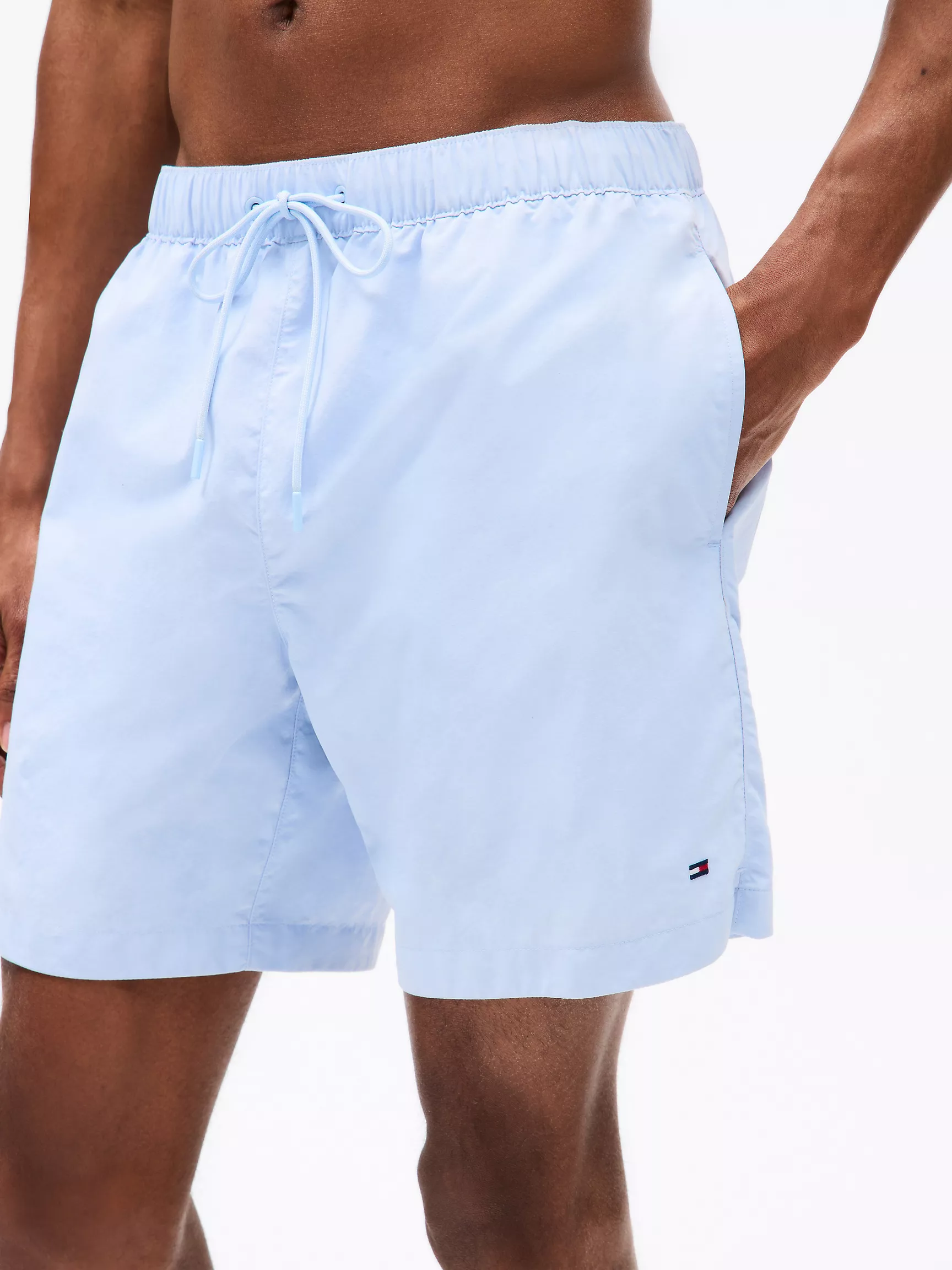 Мужские купальники Tommy Hilfiger, Однотонные плавательные шорты (7 дюймов)