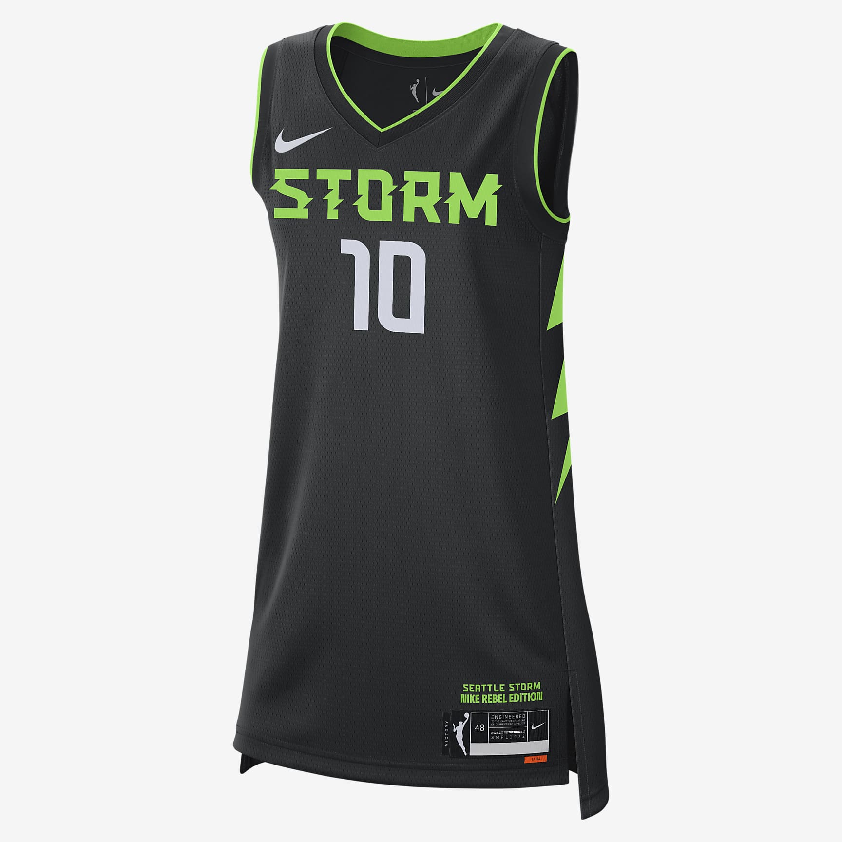 Sue Bird Seattle Storm 2024 Rebel Edition Nike Dri-FIT WNBA Victory Jersey