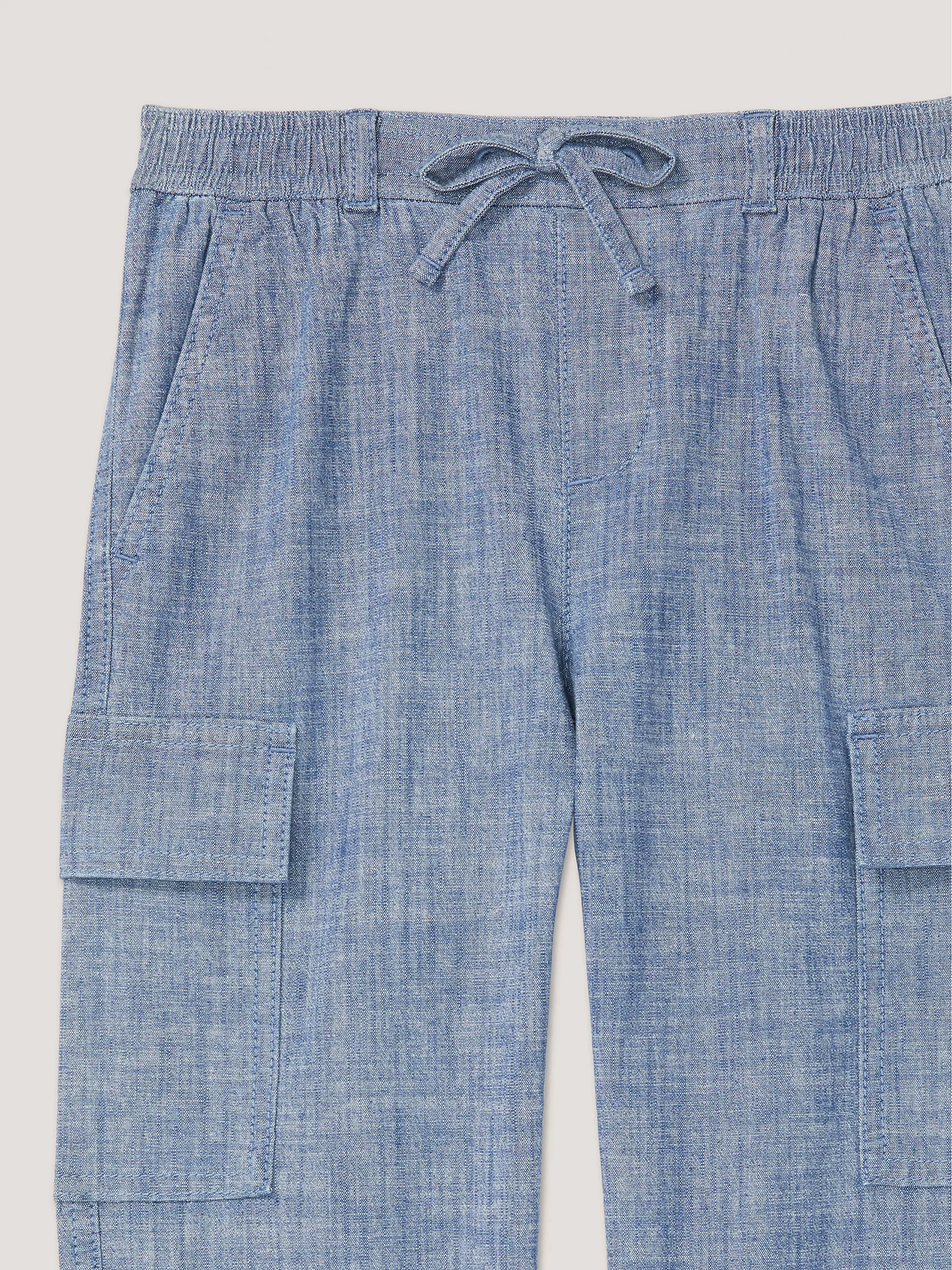 Брюки для девочек Tommy Hilfiger, Детские эластичные карго-джоггеры чинос