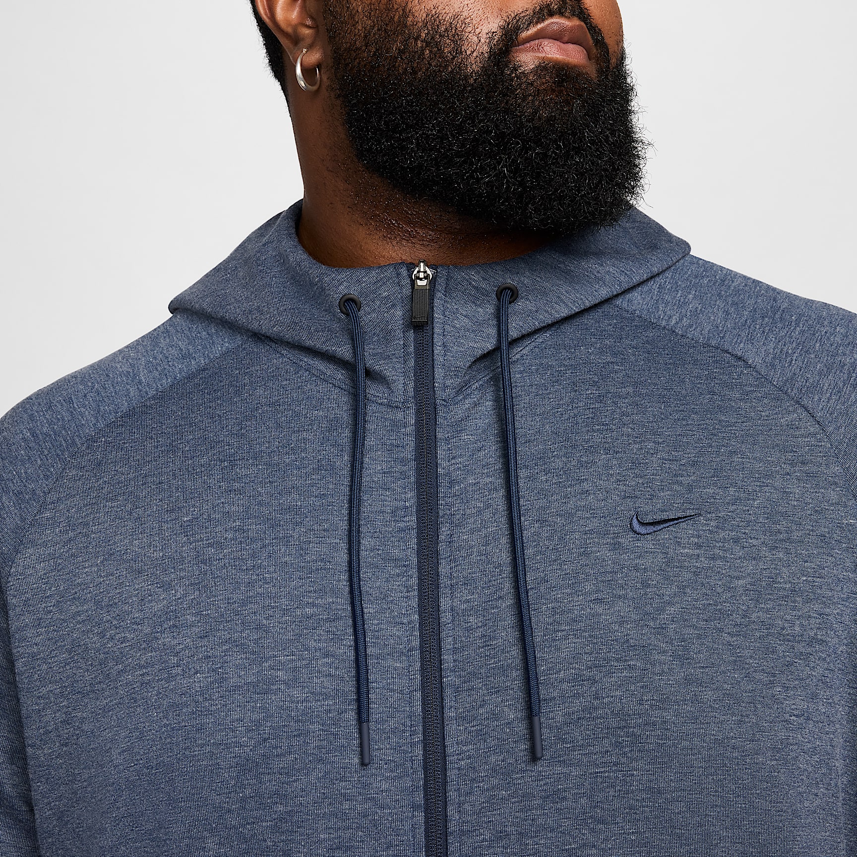 Nike Primary Fleece Men's Dri-FIT UV Full-Zip Performance Hoodie