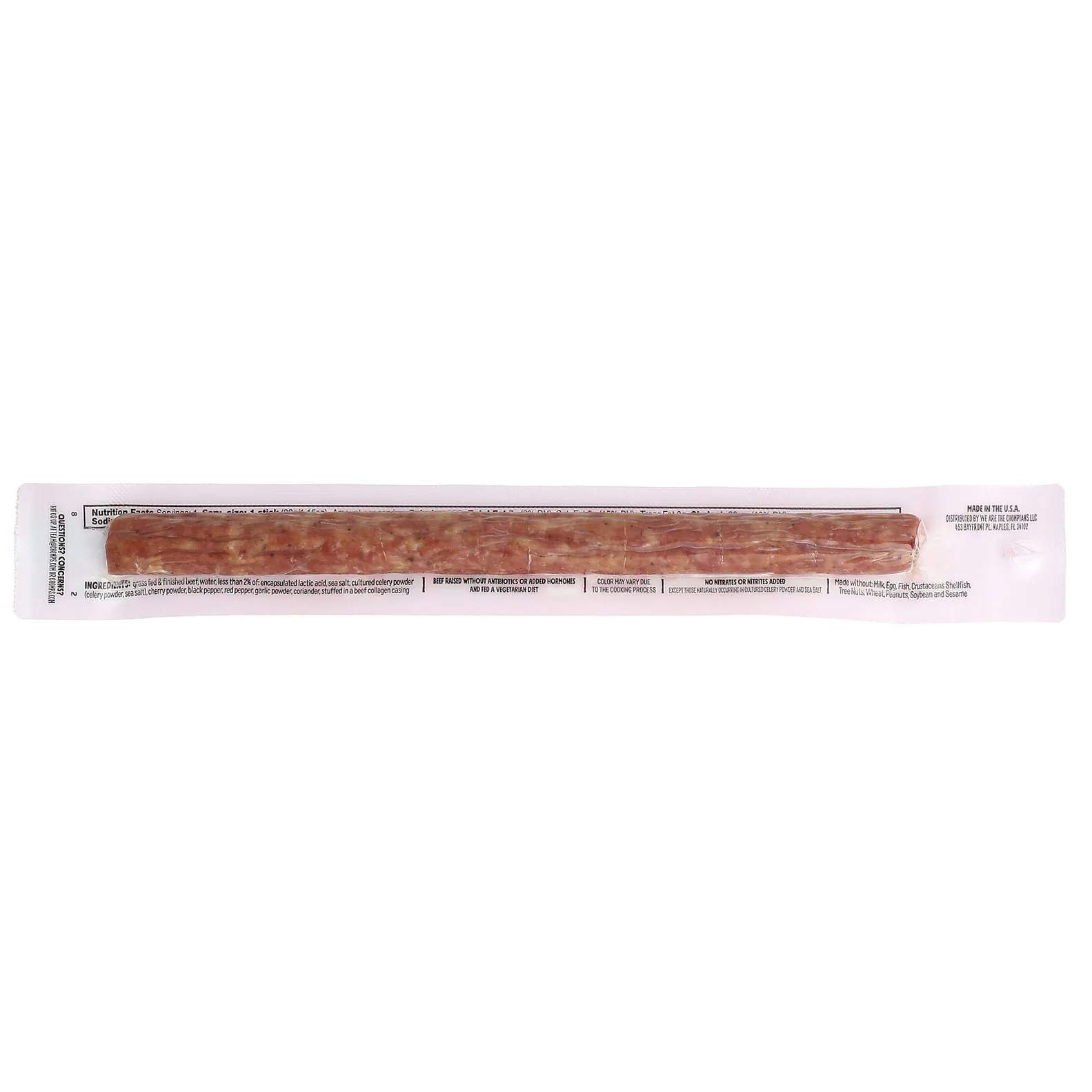 Chomps, Оригинальная говяжья палочка, мягкая, 32 г (1,15 унции)
