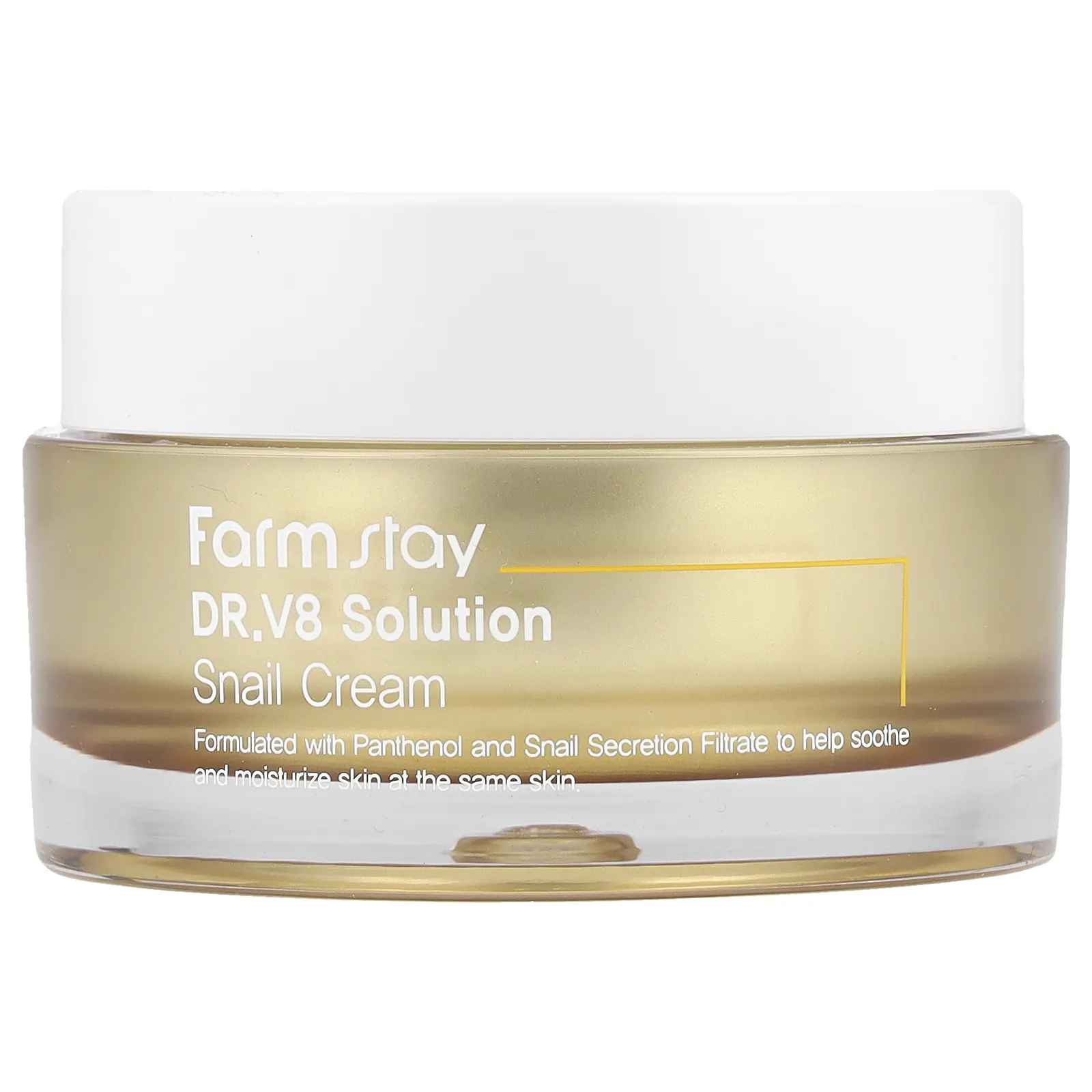 Farmstay, Доктор V8 Solution Snail Cream, 50 мл (1,69 жидк. Унции)