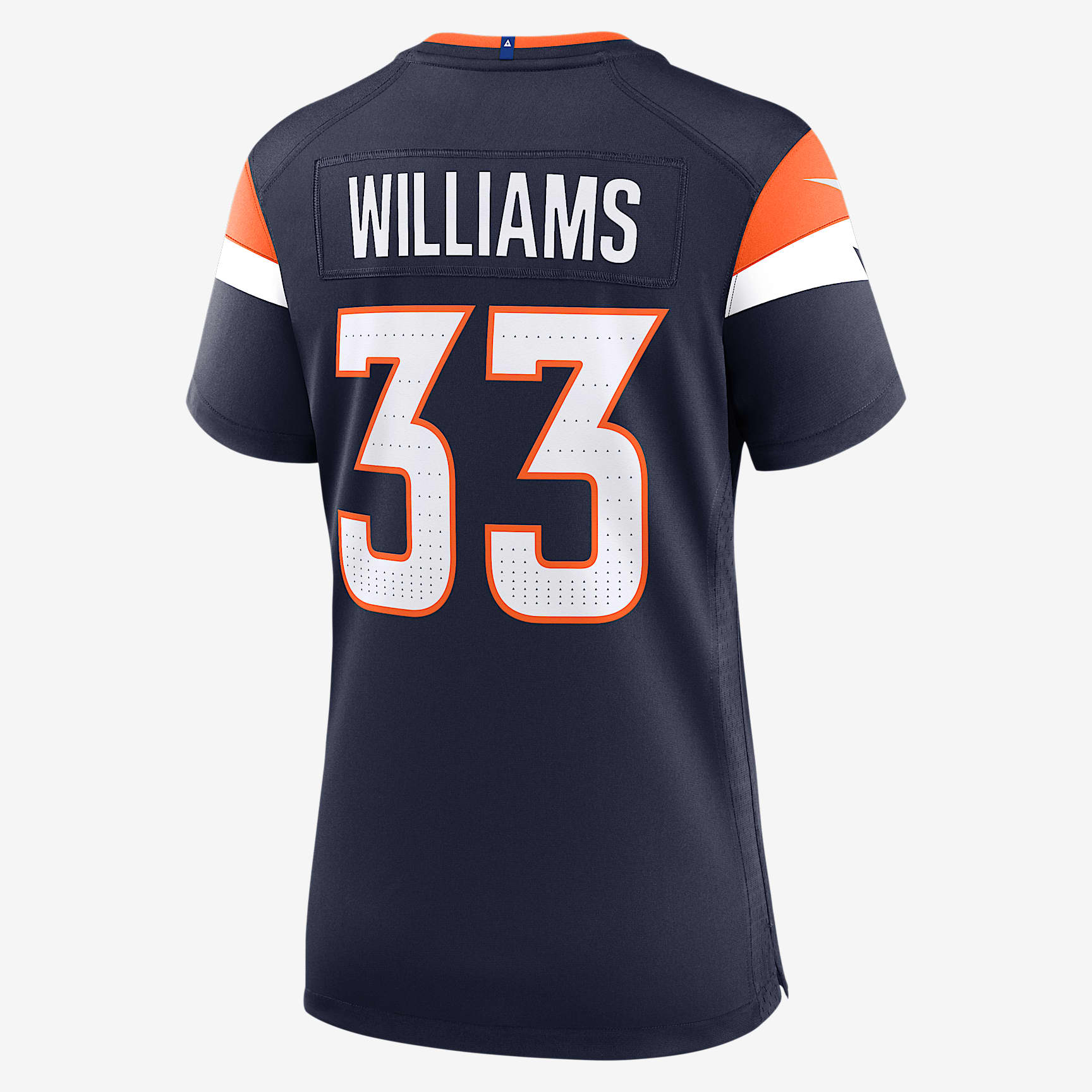 Javonte Williams Denver Broncos Women's Nike NFL Game Football Jersey