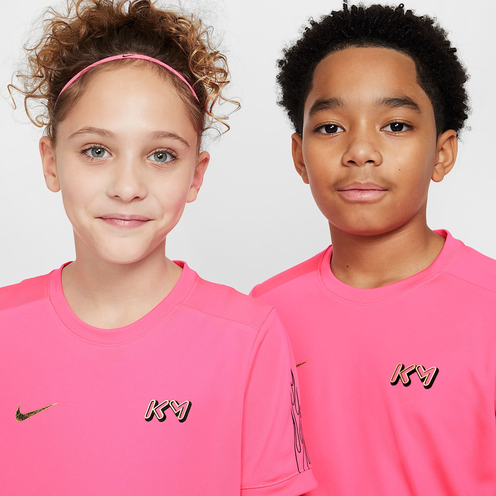 Kylian Mbappé Academy Big Kids' Dri-FIT Soccer Top