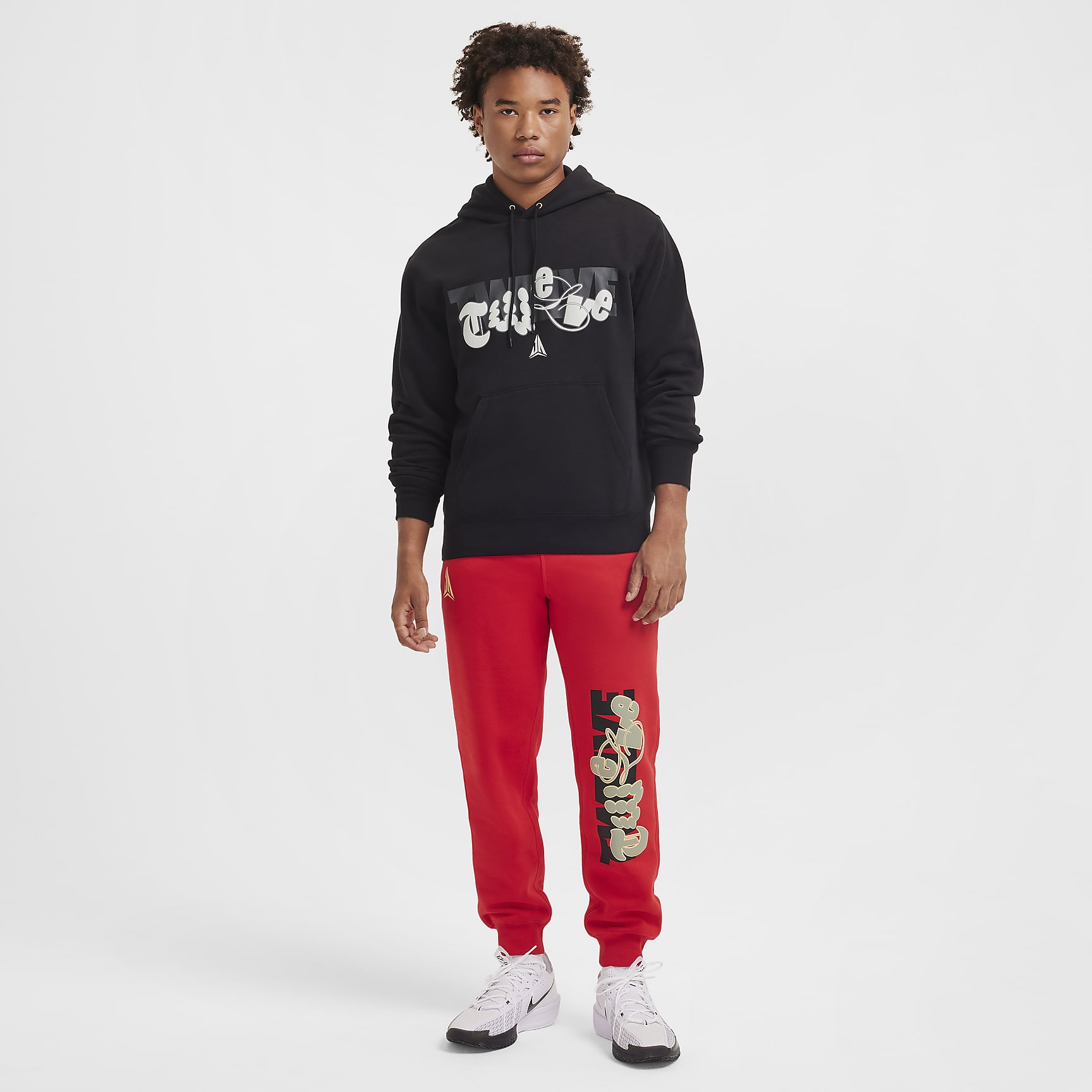 Ja Men's Fleece Basketball Hoodie