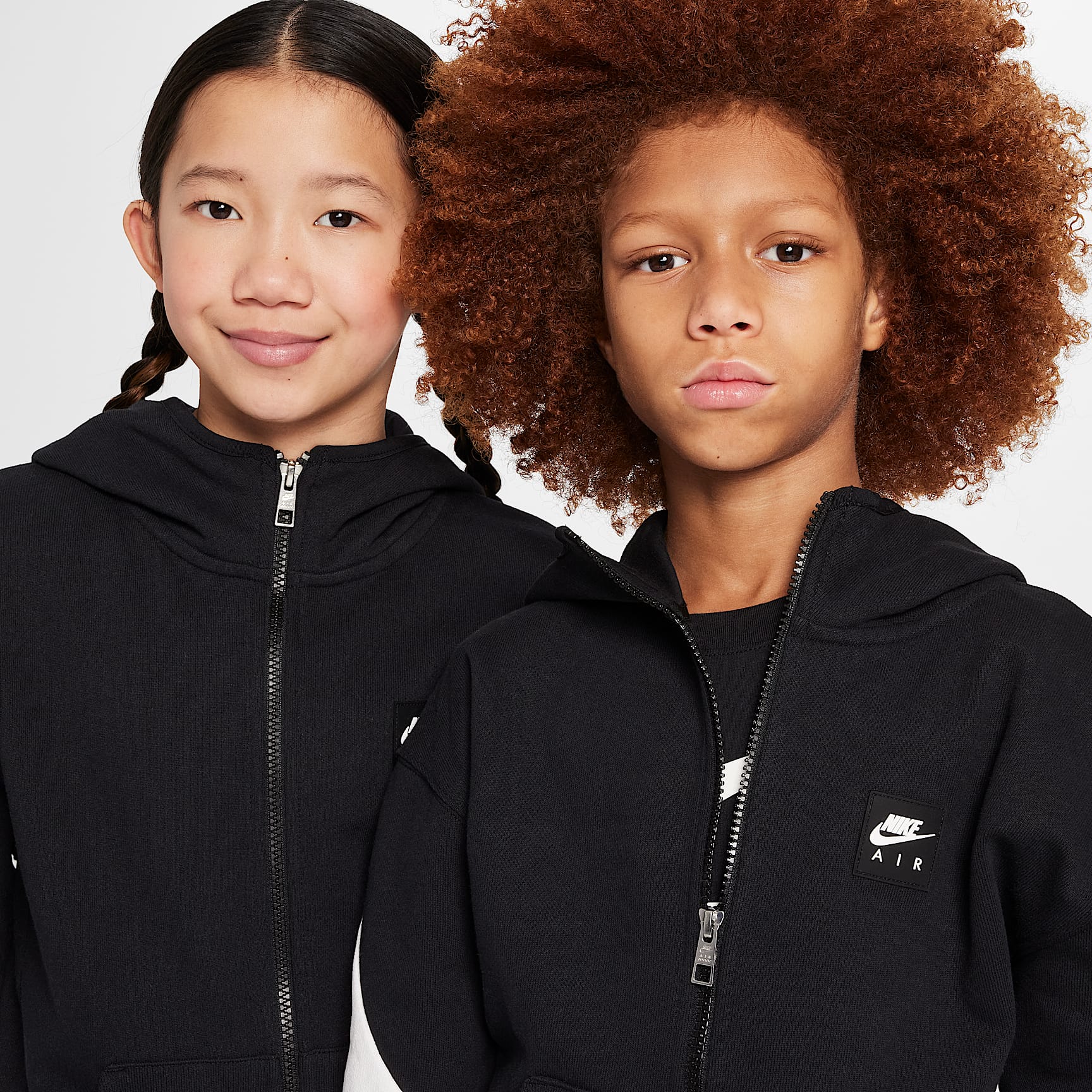 Nike Air Big Kids' Fleece Full-Zip Hoodie