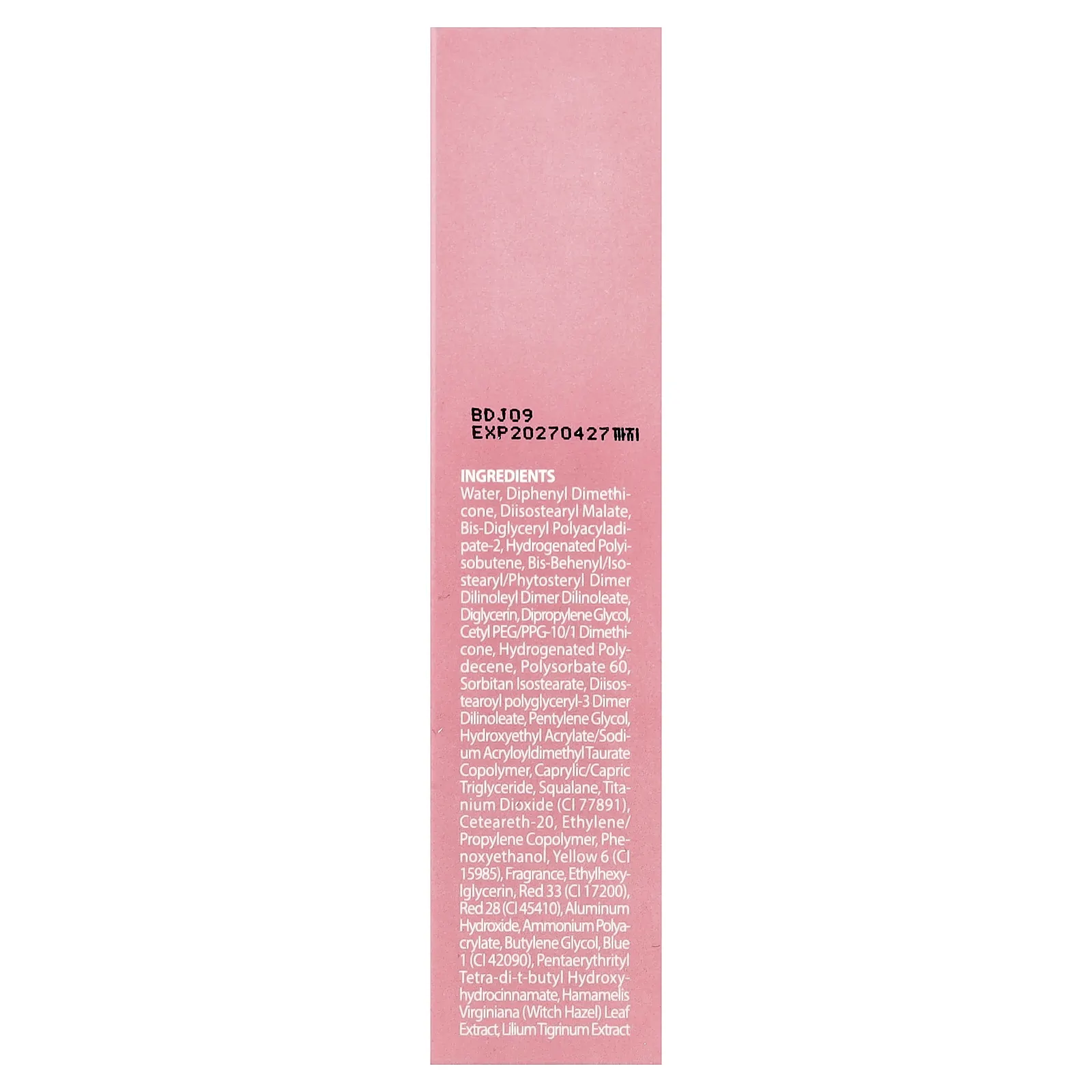 Peripera, Ink Mood Glowy Tint, оттенок 27 Joking Pink, 4 г (0,14 унции)