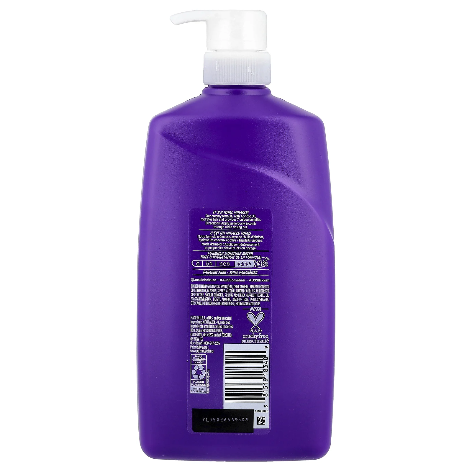 Aussie, Total Miracle, кондиционер, для всех типов волос, 778 мл (26,2 жидк. Унции)