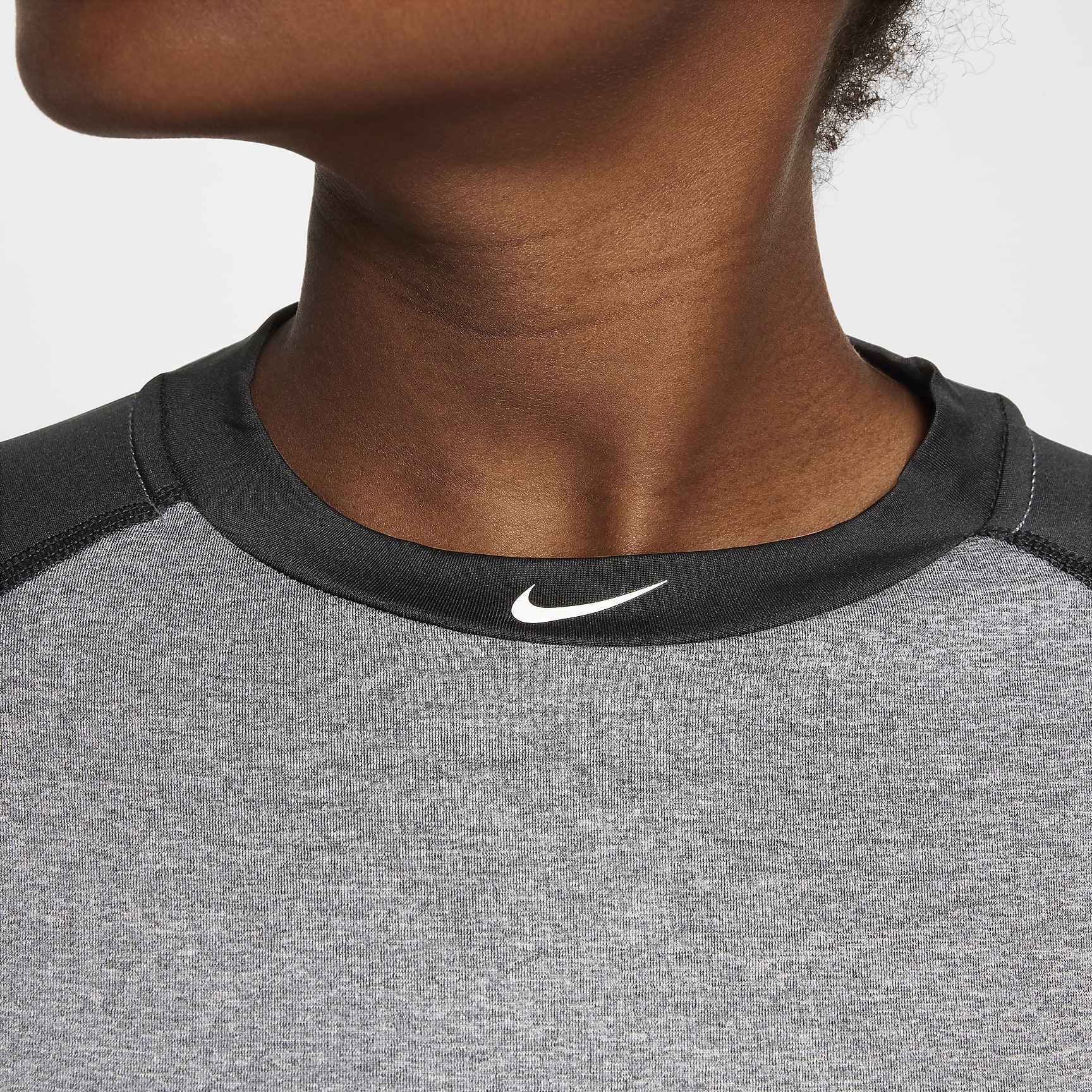 Nike Pro Big Kids' Dri-FIT 3/4-Sleeve Top