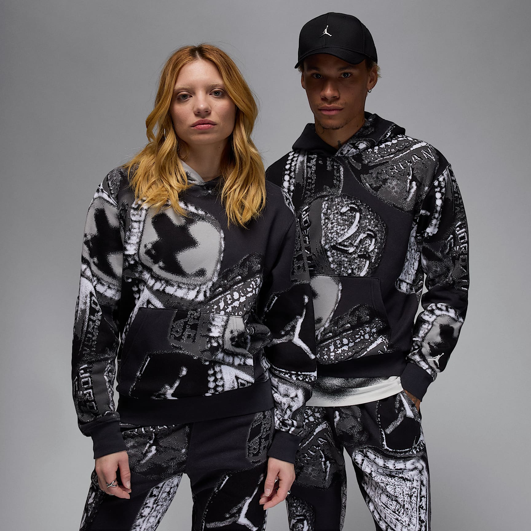 Jordan MVP Men's Printed Fleece Pullover Hoodie