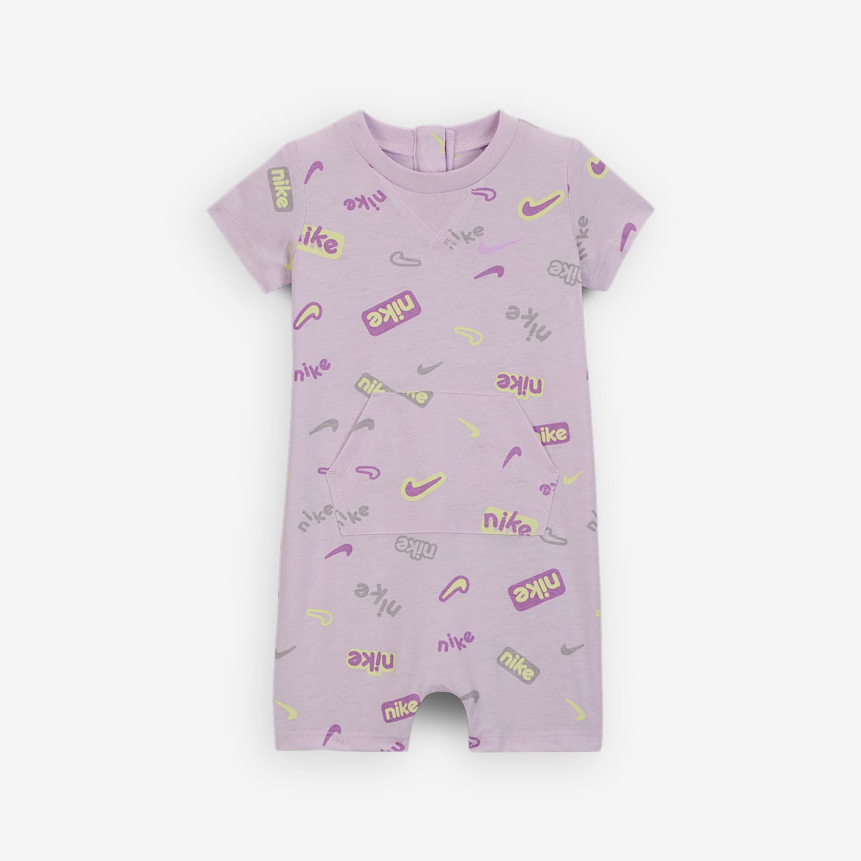 Nike E1D1 Baby Short Sleeve Short Coverall