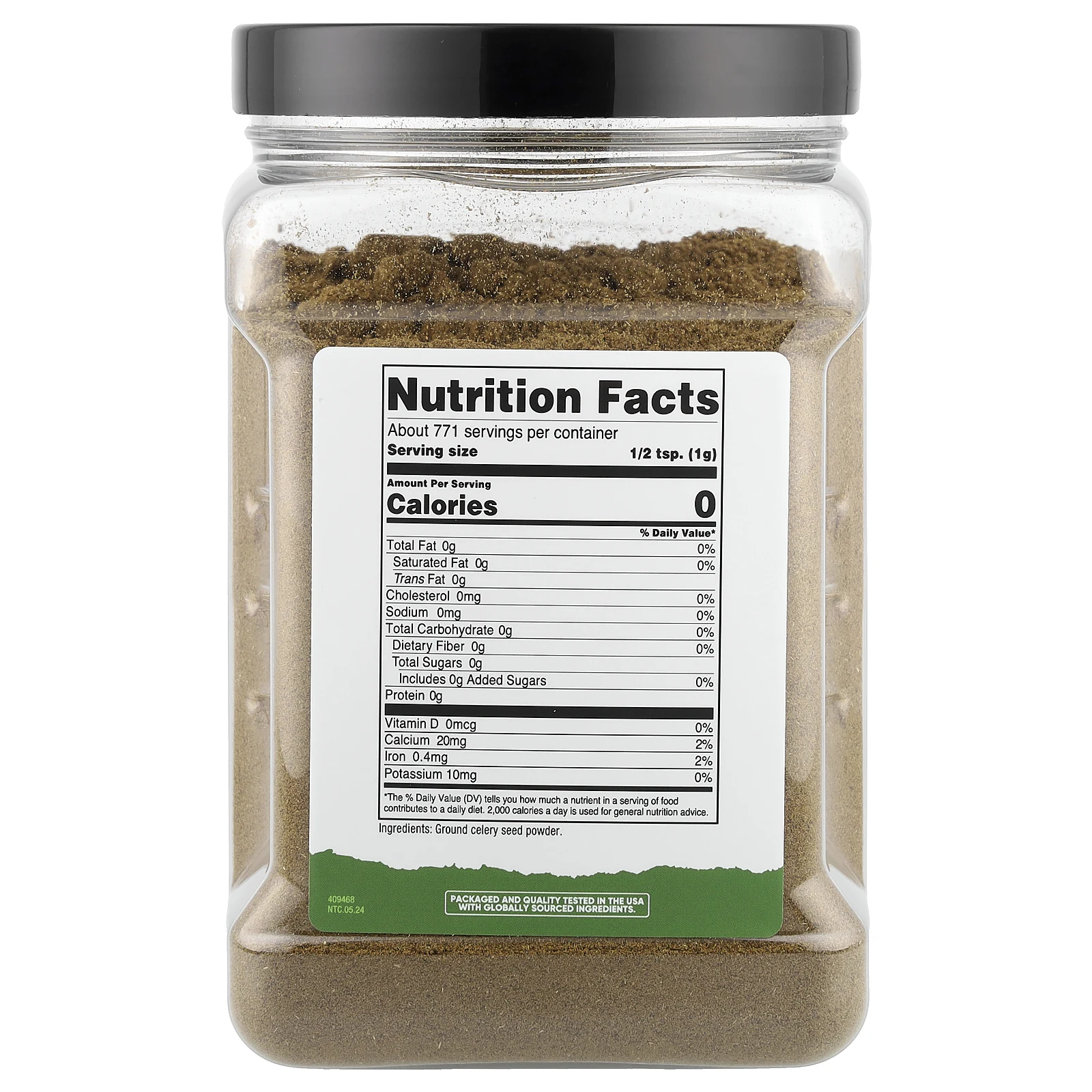 Nutricost, Pantry, молотые семена сельдерея, 771 г (27,5 унции)