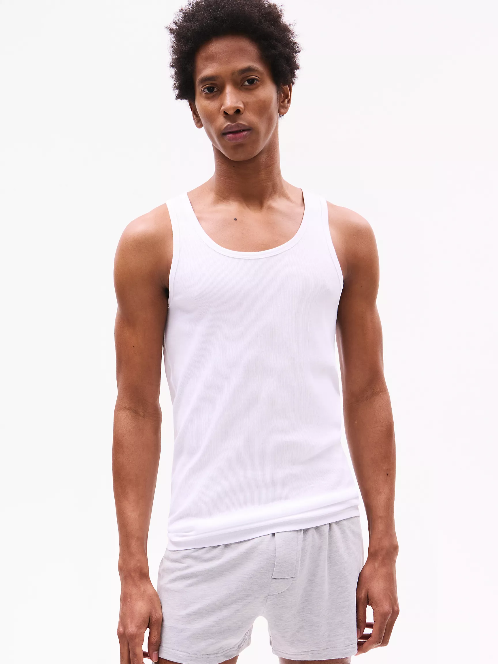 Мужская майка Tommy Hilfiger, Классические хлопковые майки (набор 3 шт.)