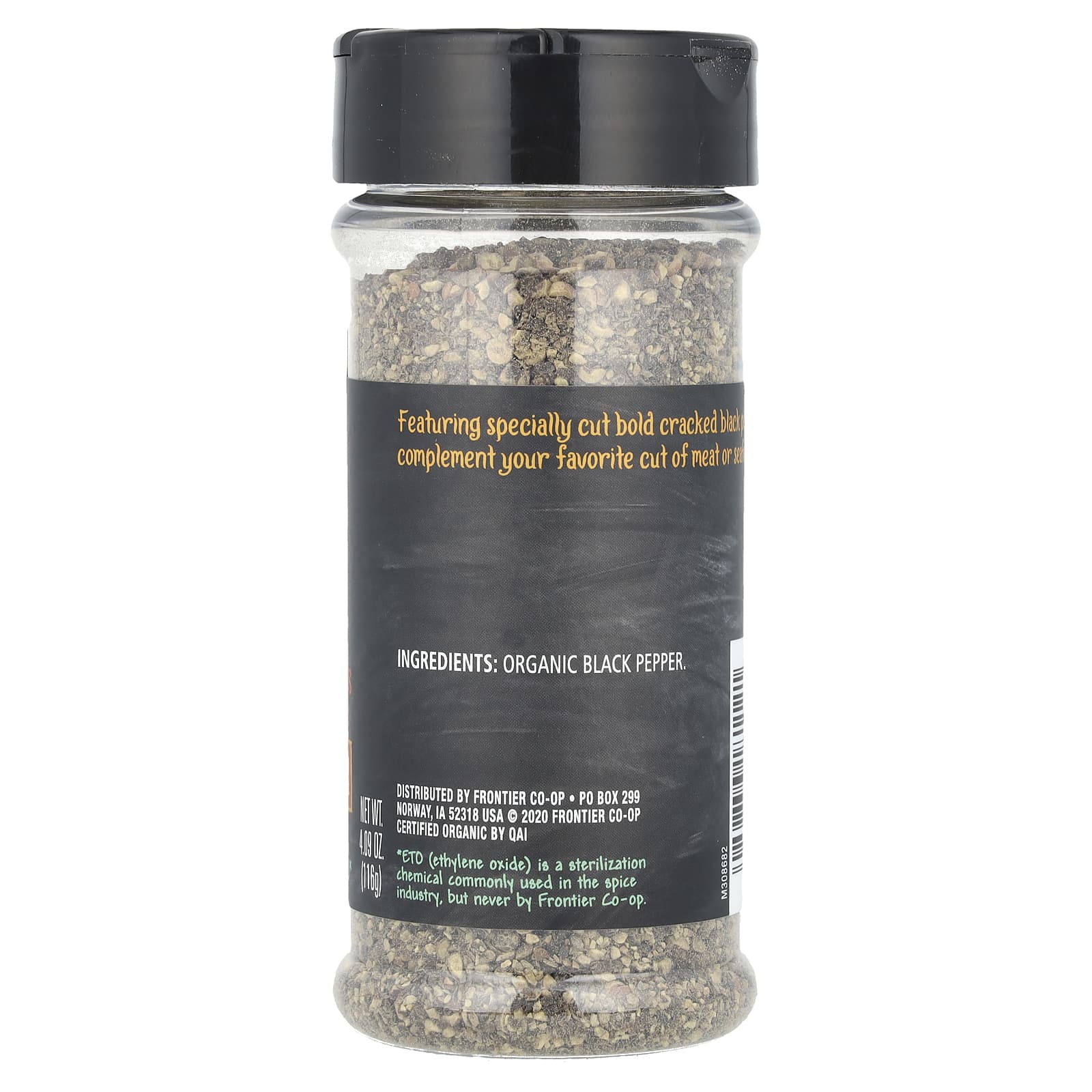 Frontier Co-op, Organic Prime Cuts, измельченный перец, 116 г (4,09 унции)