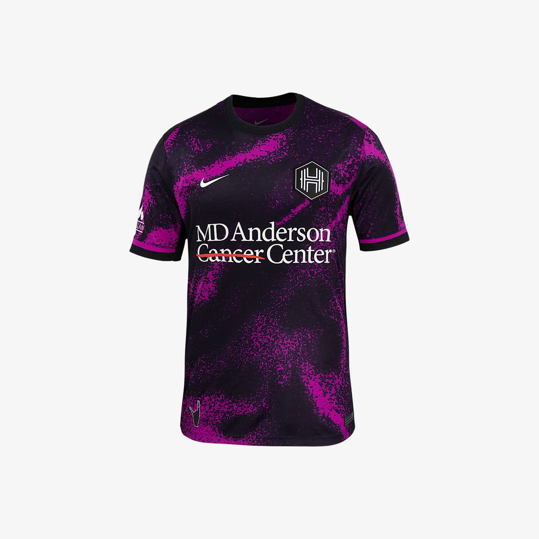 Houston Dash 2025 Stadium Away Men's Nike Dri-FIT NWSL Replica Jersey