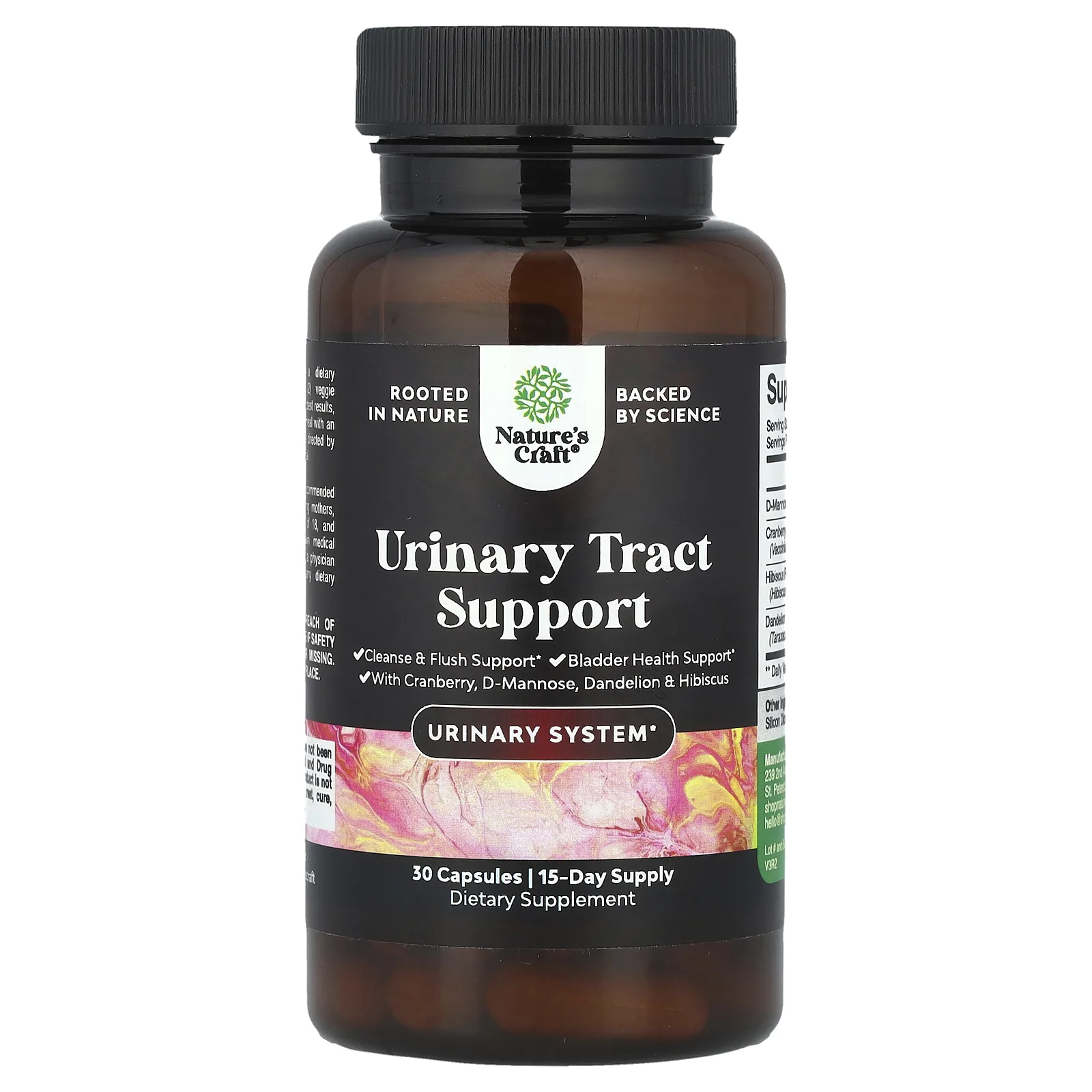 Nature's Craft, Поддержка мочевыводящих путей, 30 капсул