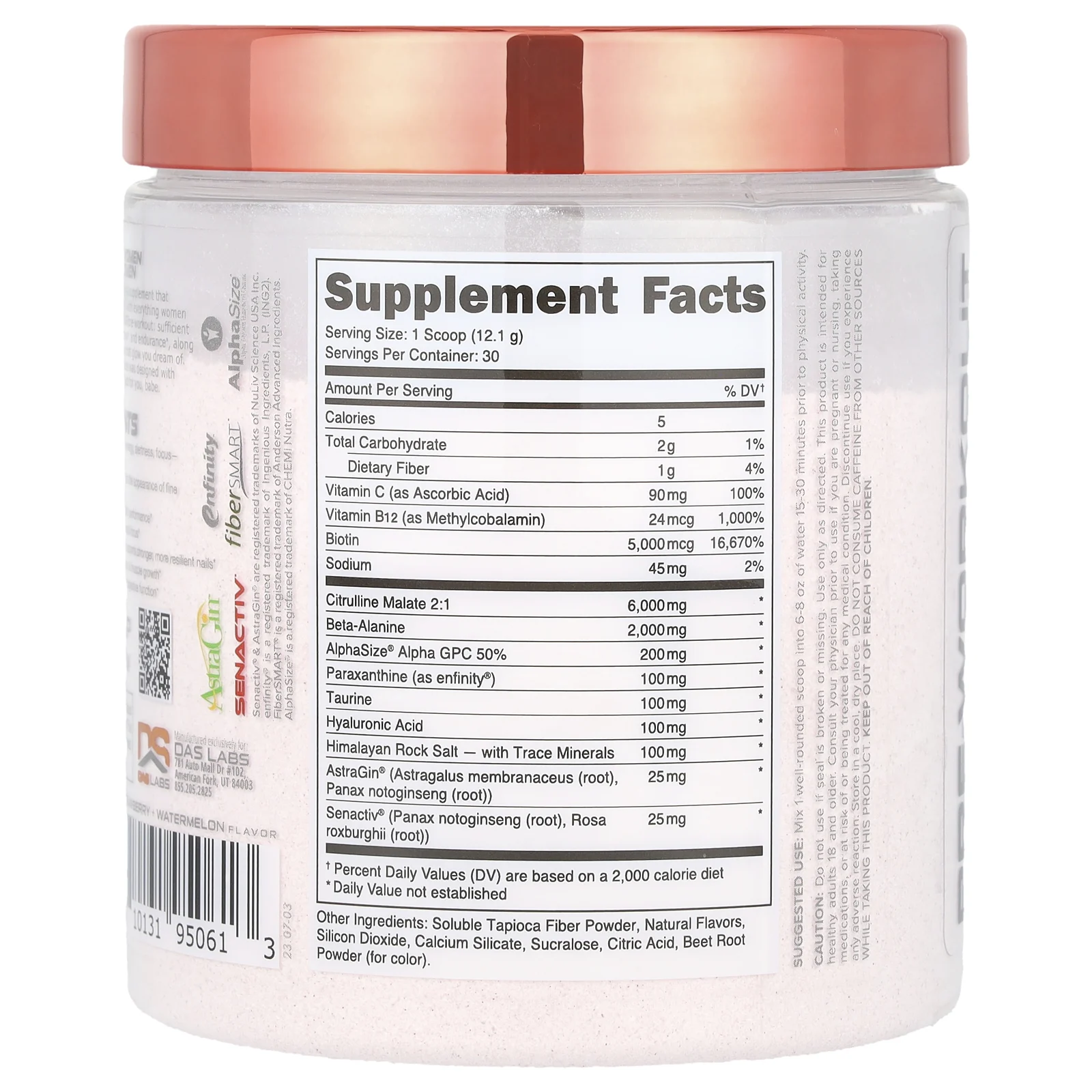 Bucked Up, Babe, предтренировочный комплекс, со вкусом арбуза, 363 г (12,8 унции)