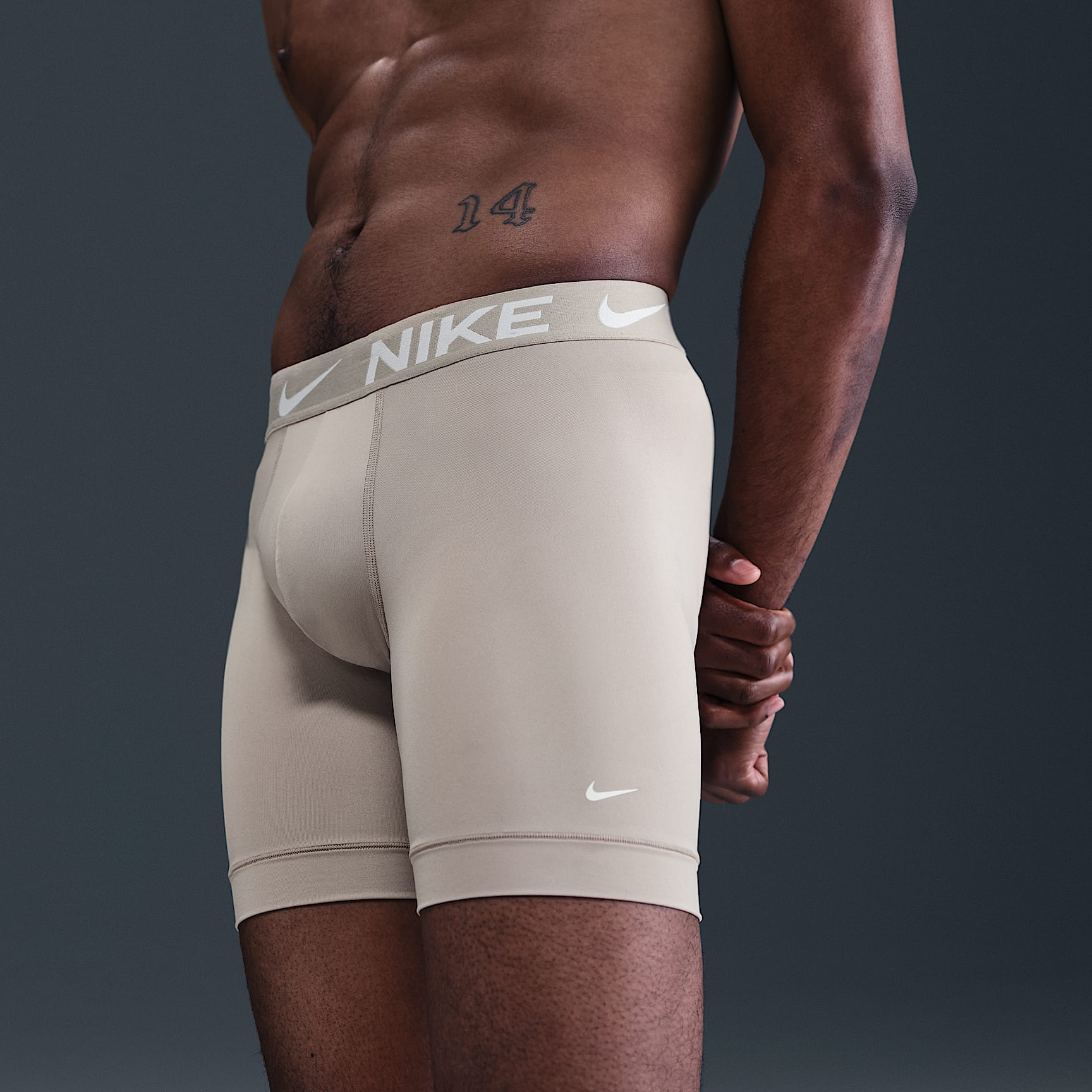 Nike Dri-FIT Essential Micro Long Boxer Briefs (3-Pack)