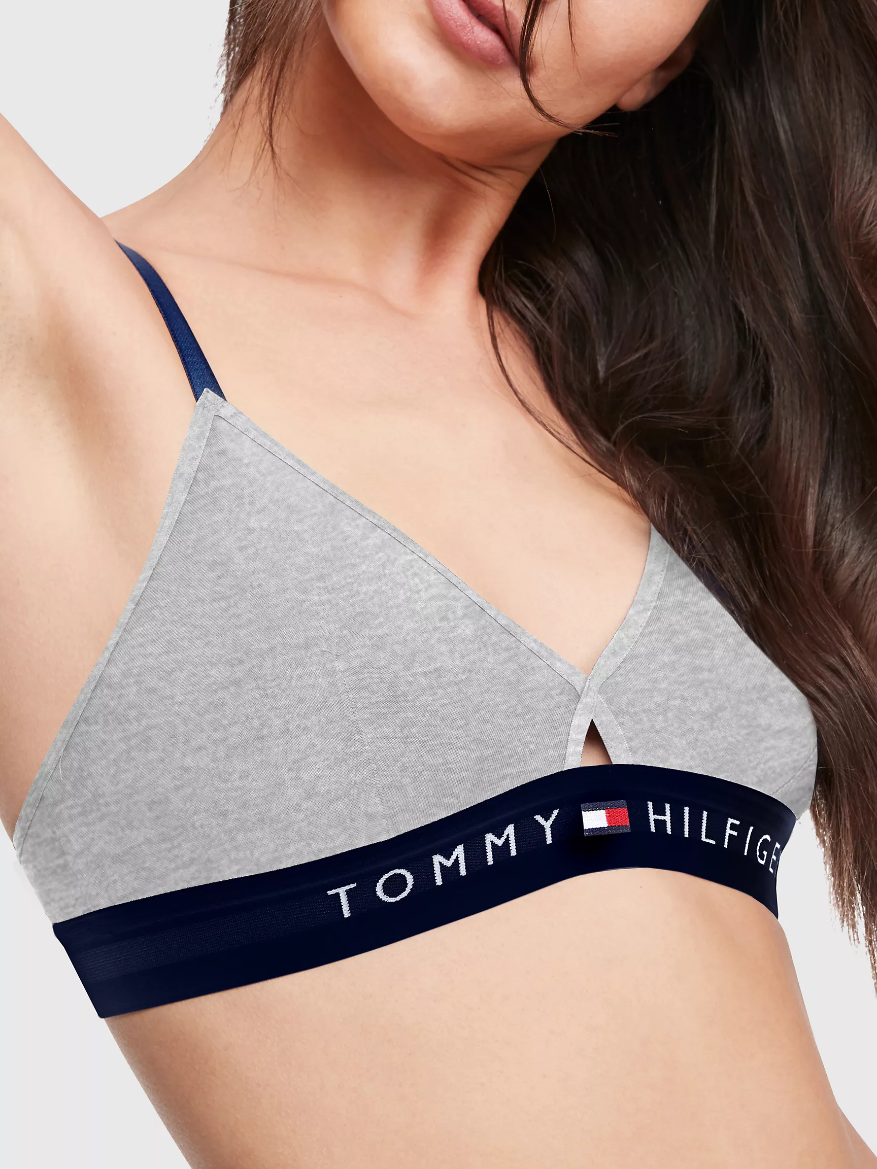 Женское нижнее белье Tommy Hilfiger, Треугольный бралетт с логотипом Tommy
