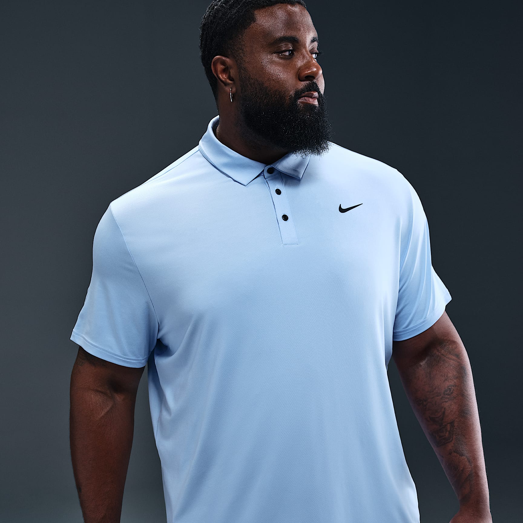 Nike Tour Men's Dri-FIT Heathered Golf Polo