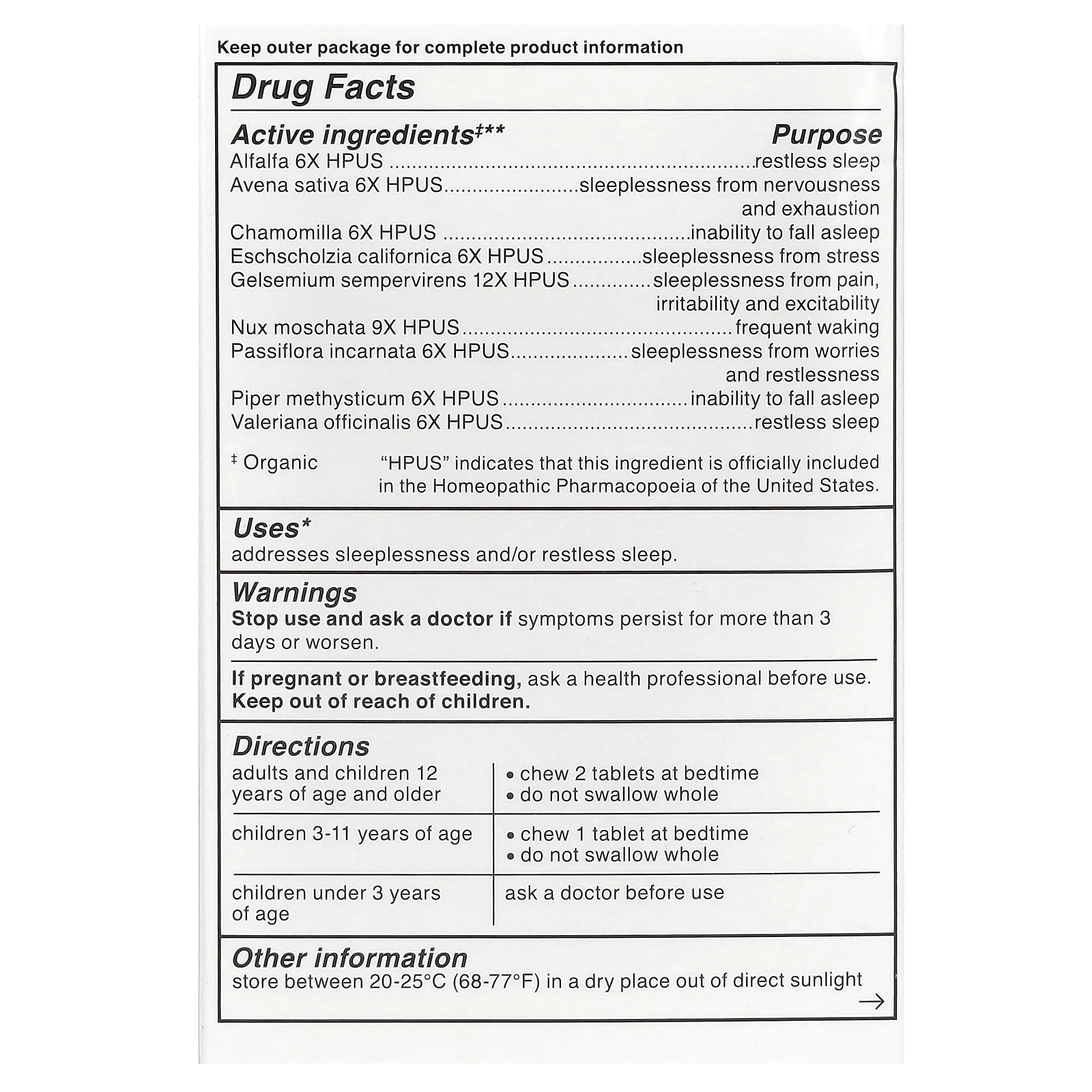 Genexa, Sleepology, органическое средство для сна, ваниль и лаванда, 60 жевательных таблеток